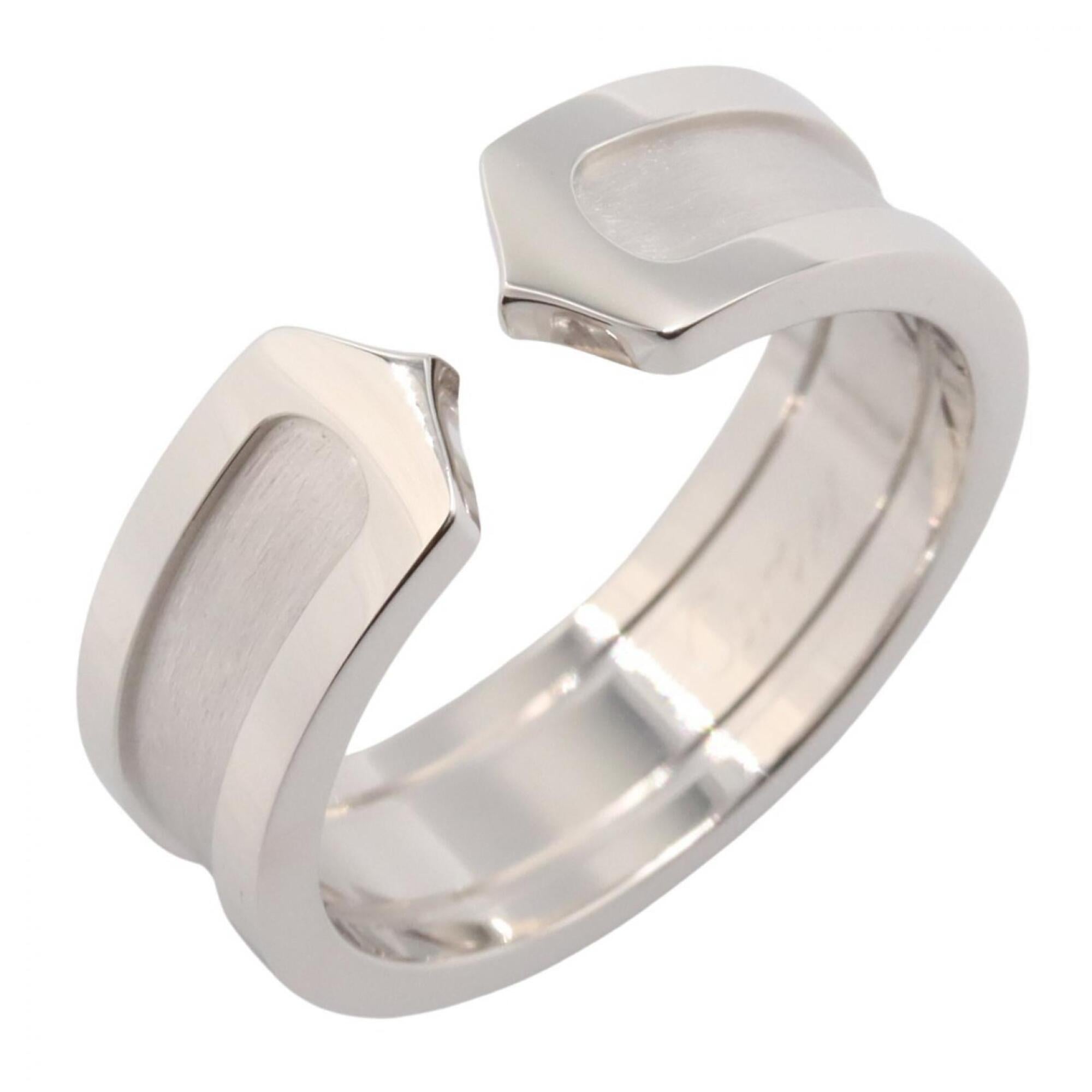 Cartier Silver White Gold (18K) Band Ring (Pre-Owned)