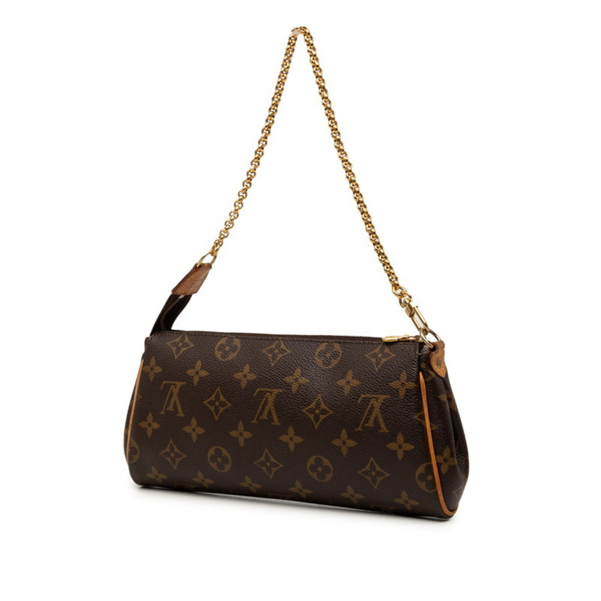 Louis Vuitton Monogram Brown Pvc Leather Handbag Shoulder Bag (Pre-Owned)