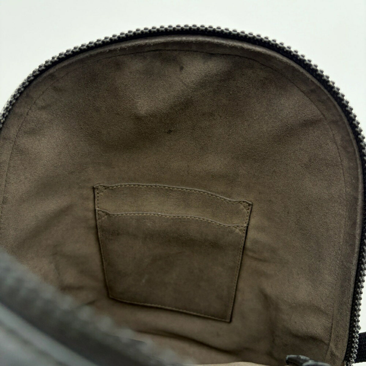 Gucci Beige Black Pvc Leather Backpack (Pre-Owned)