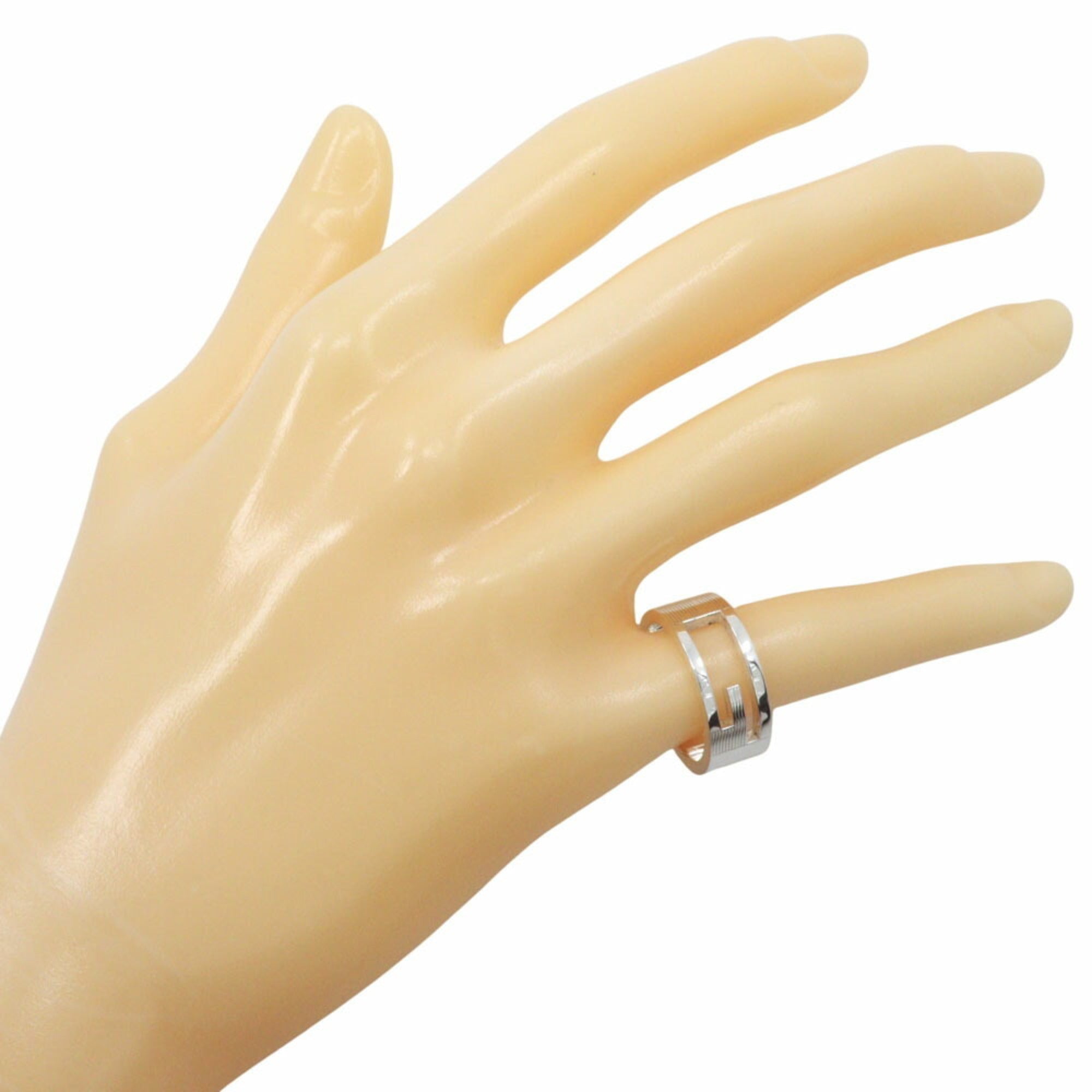 Gucci Silver 925 Band Ring (Pre-Owned)