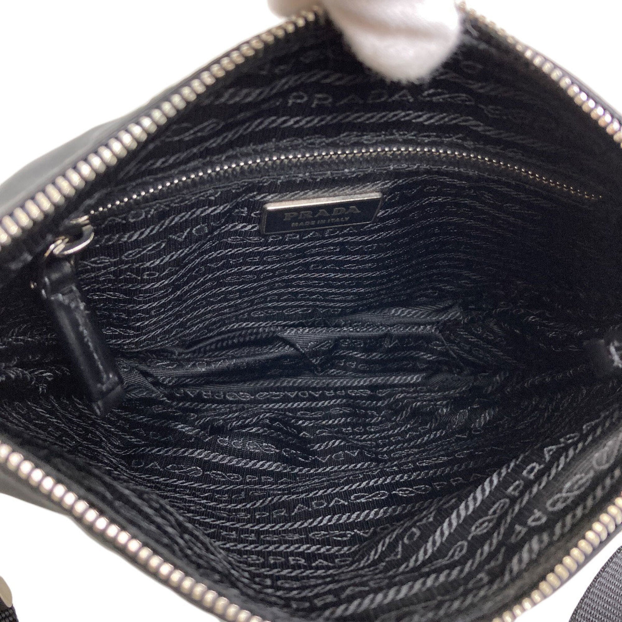 Prada Black Nylon Shoulder Bag (Pre-Owned)