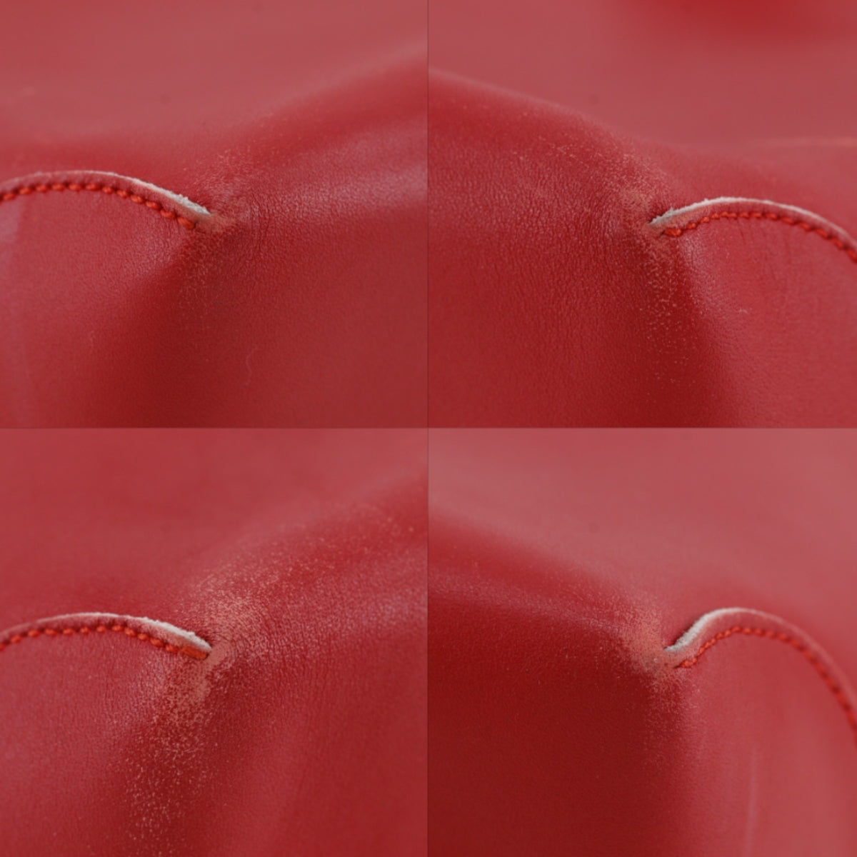 Tod's Red Color Leather Handbag (Pre-Owned)