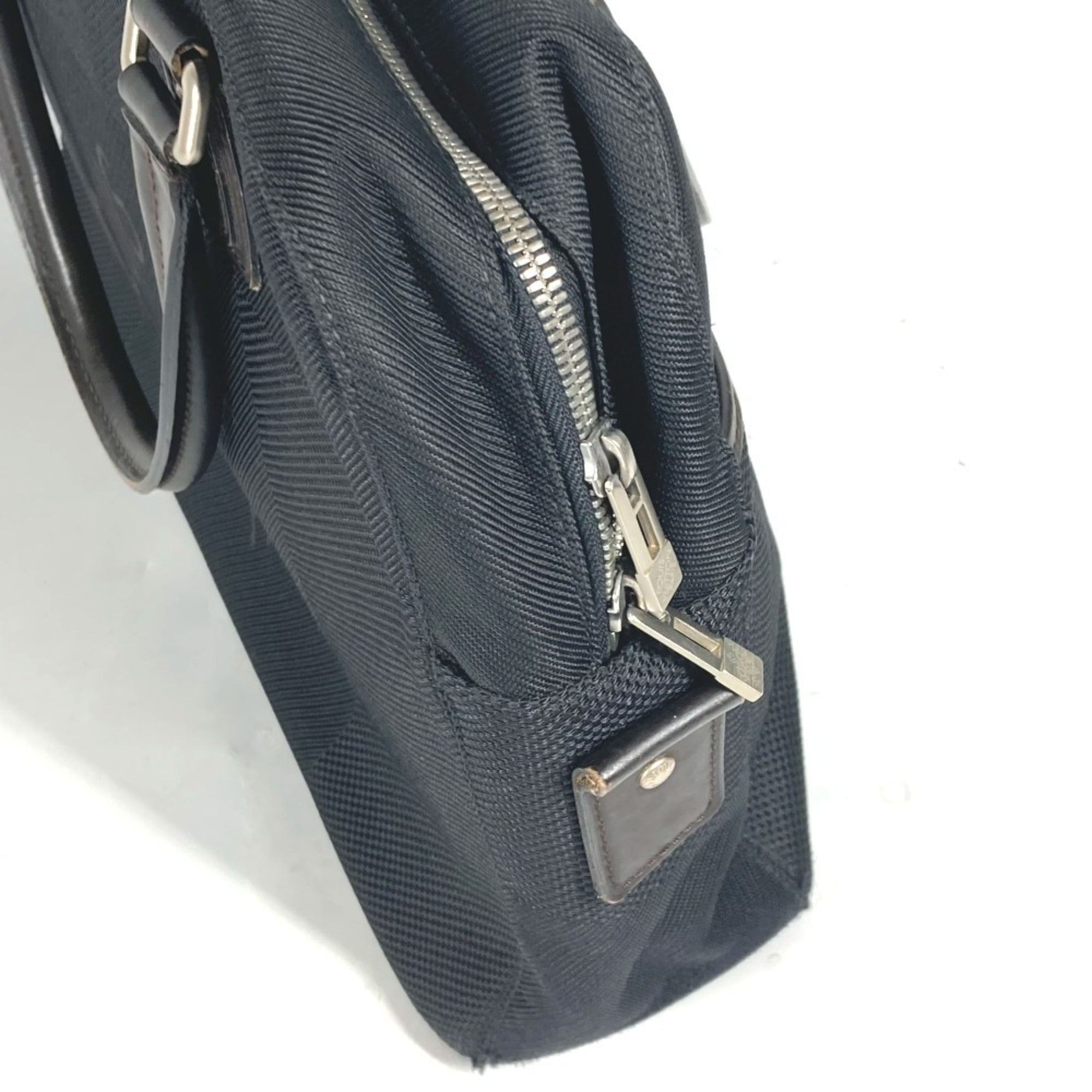 Louis Vuitton Black Damier Geant Briefcase Handbag Tote Bag (Pre-Owned)