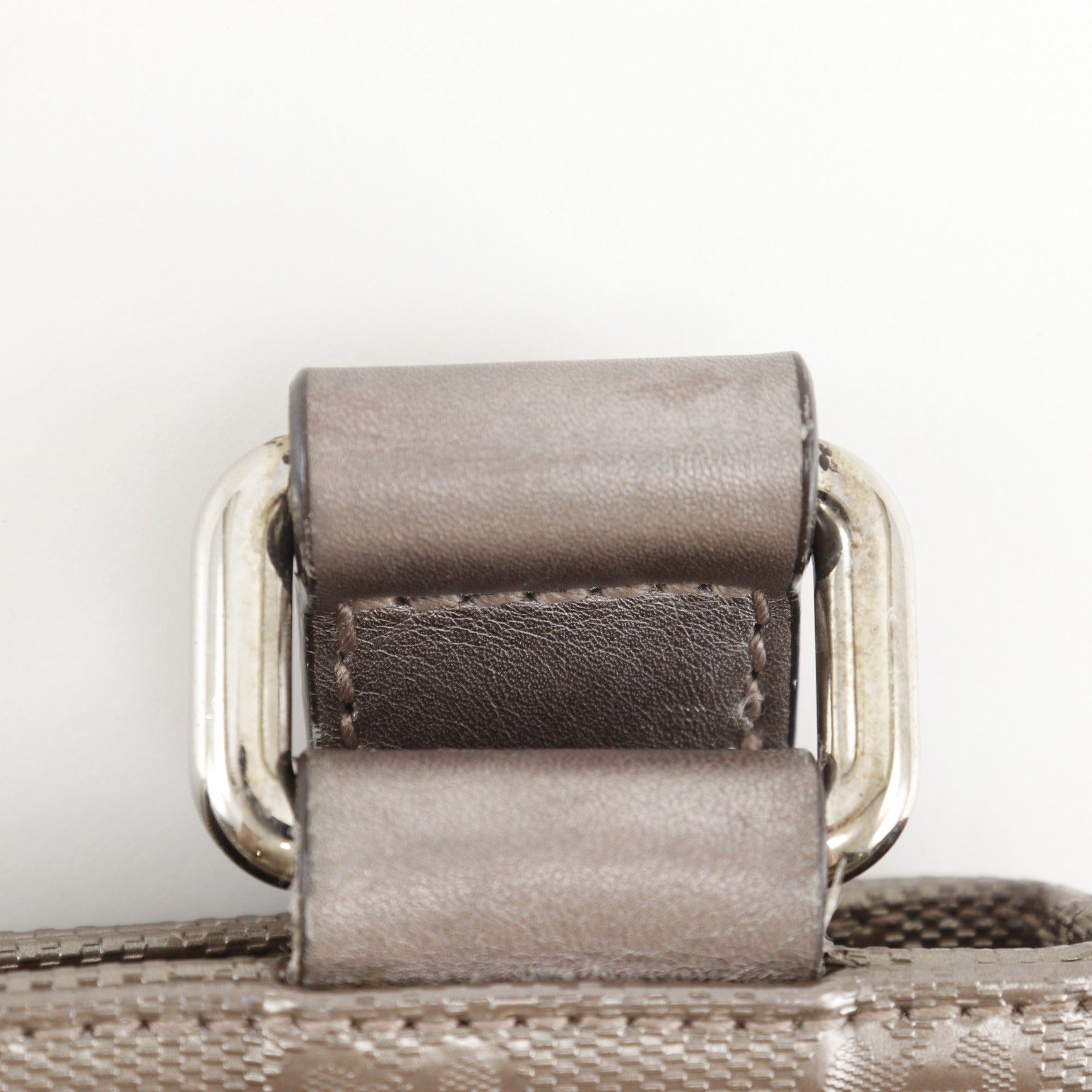Gucci Bronze Gg Imprimé Shoulder Bag (Pre-Owned)