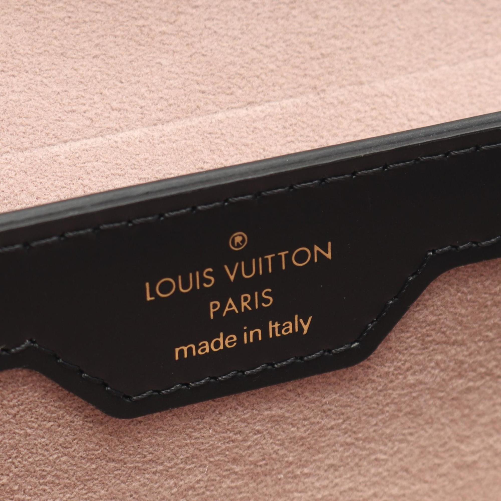 Louis Vuitton Black Epi Leather Handbag Shoulder Bag (Pre-Owned)