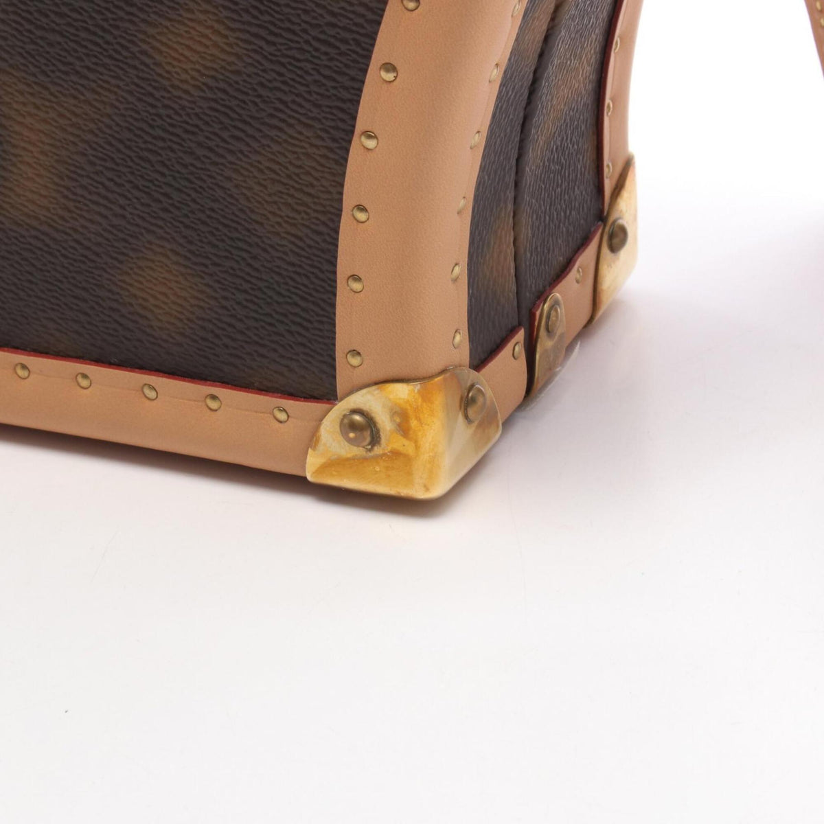 Louis Vuitton Brown Monogram Monogram Leather Handbag Shoulder Bag (Pre-Owned)