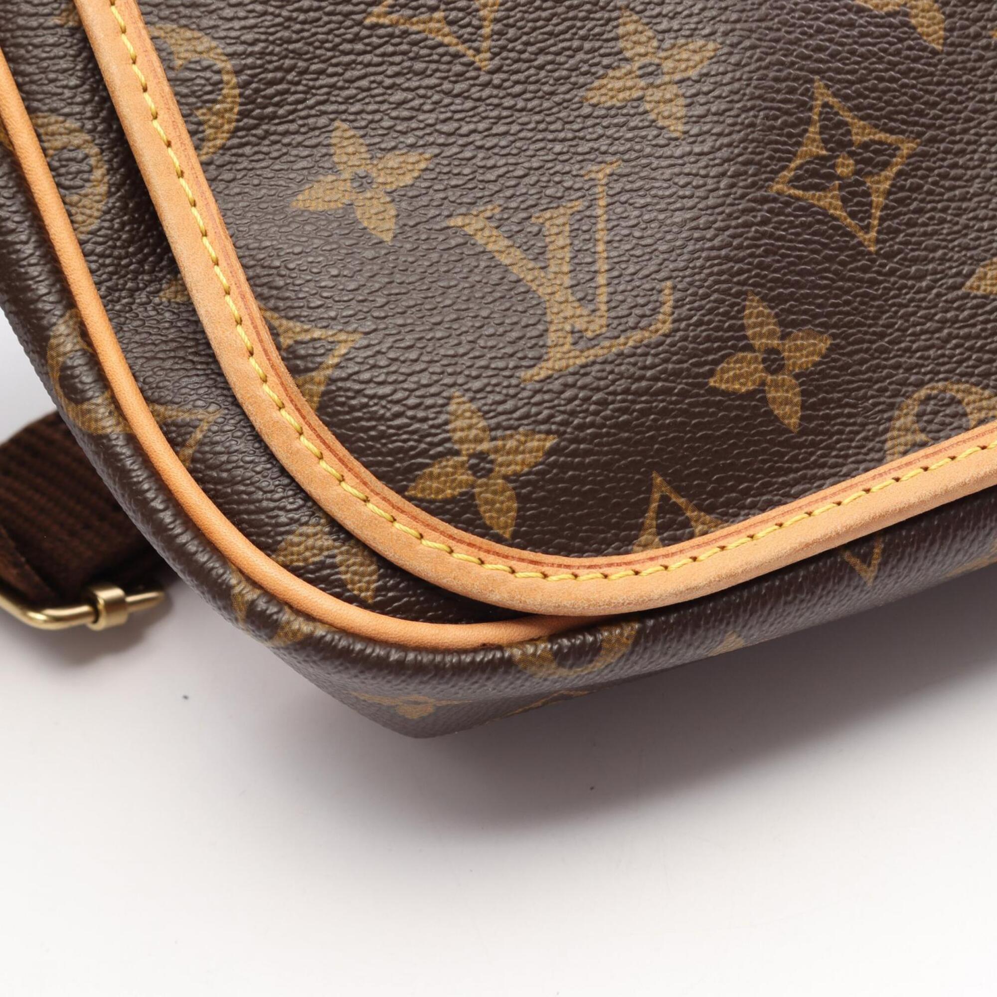 Louis Vuitton Brown Monogram Monogram Leather Handbag Shoulder Bag (Pre-Owned)