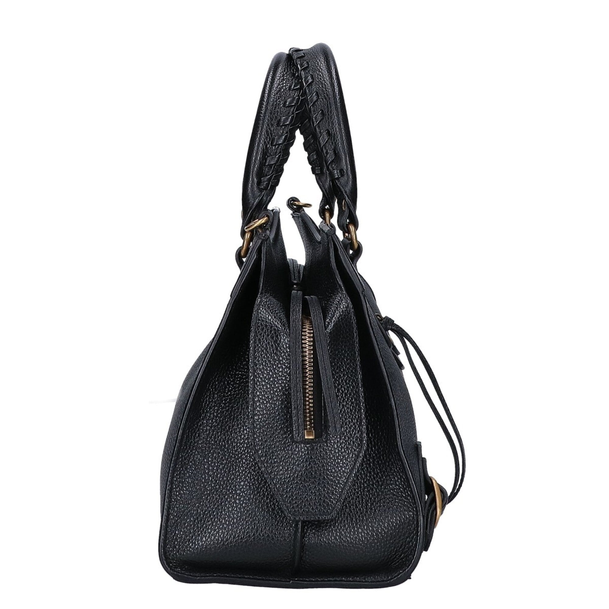 Balenciaga Black Leather Handbag (Pre-Owned)