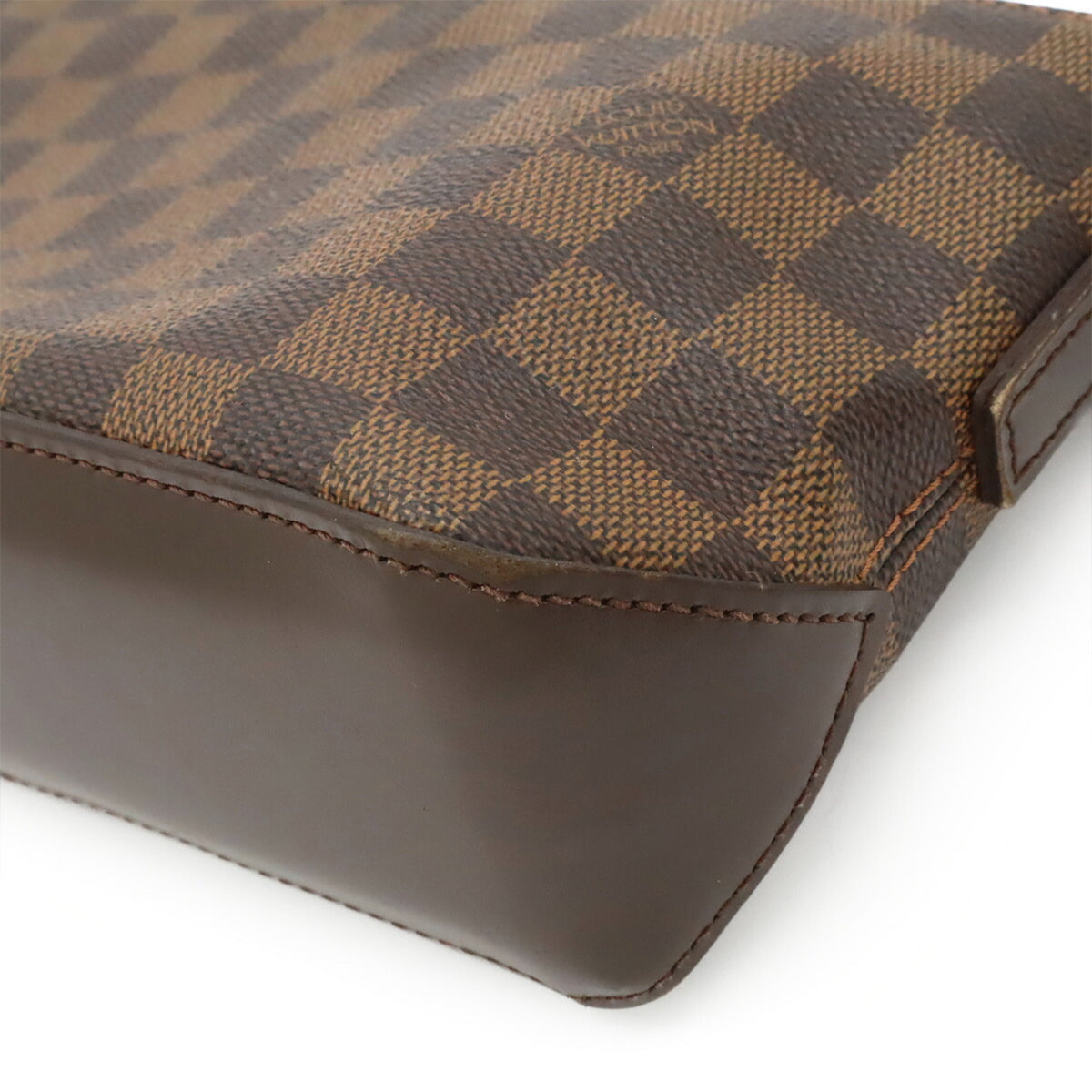 Louis Vuitton Brown Damier Canvas Pvc Pochette Shoulder Bag (Pre-Owned)