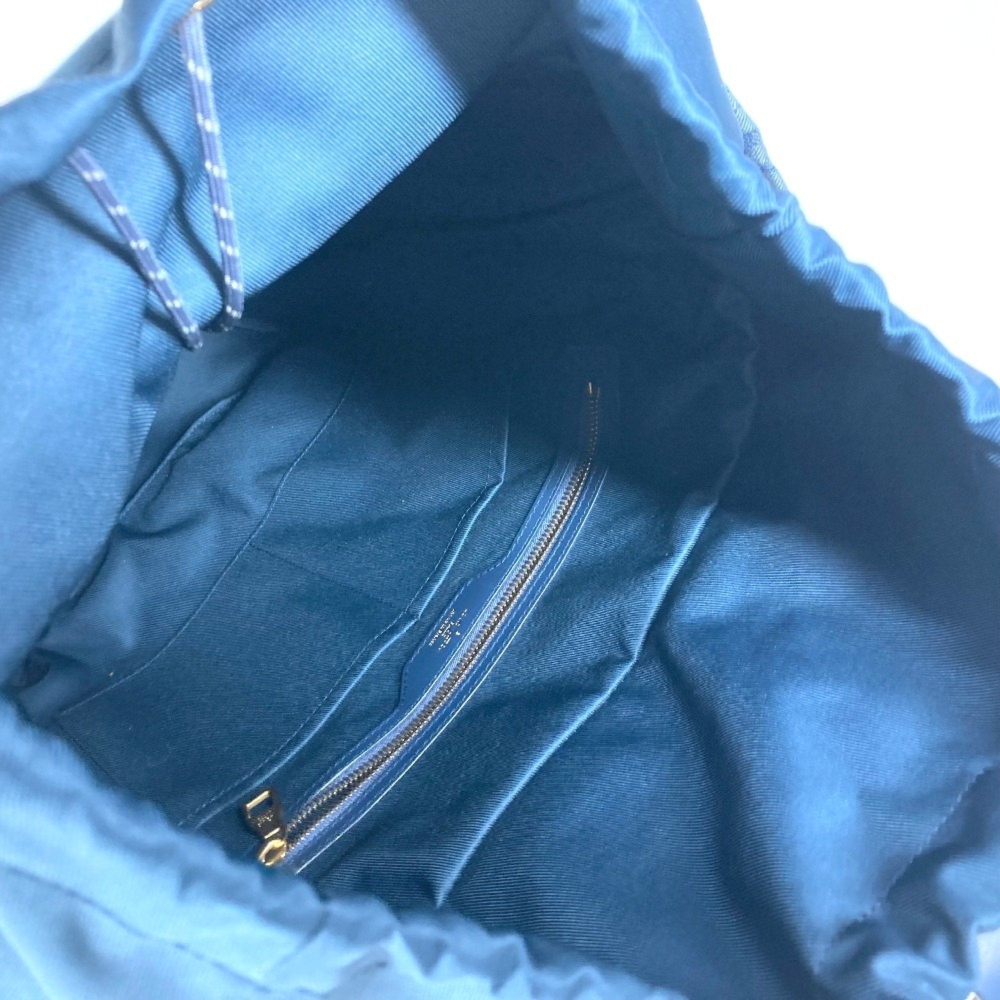 Louis Vuitton Blue Monogram Denim Canvas Backpack (Pre-Owned)