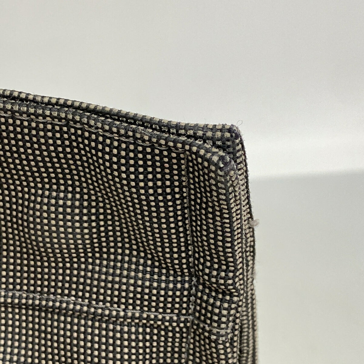 Hermes Gray Nylon Tote Bag (Pre-Owned)