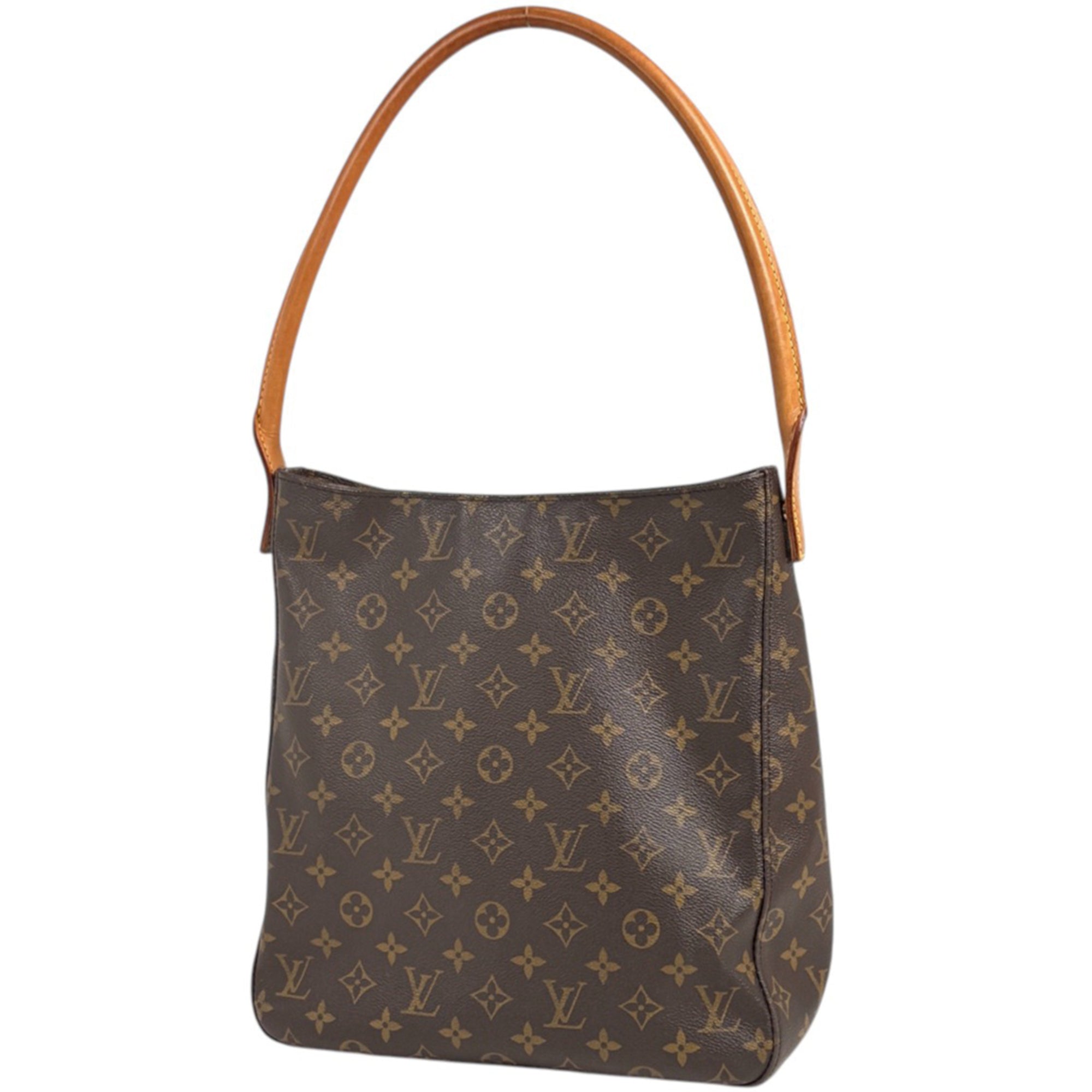 Louis Vuitton Brown Monogram Shoulder Bag (Pre-Owned)