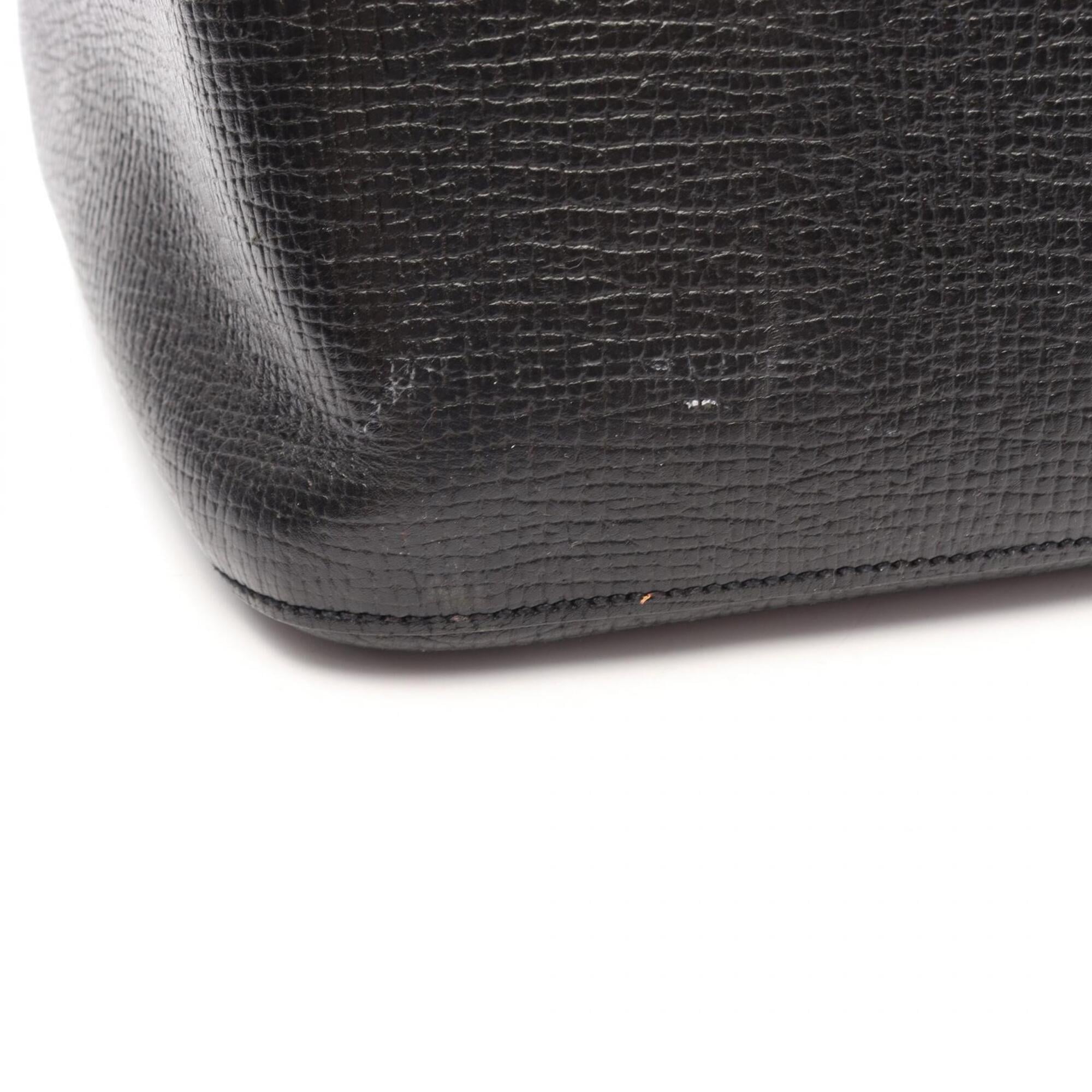 Loewe Black Leather Handbag (Pre-Owned)