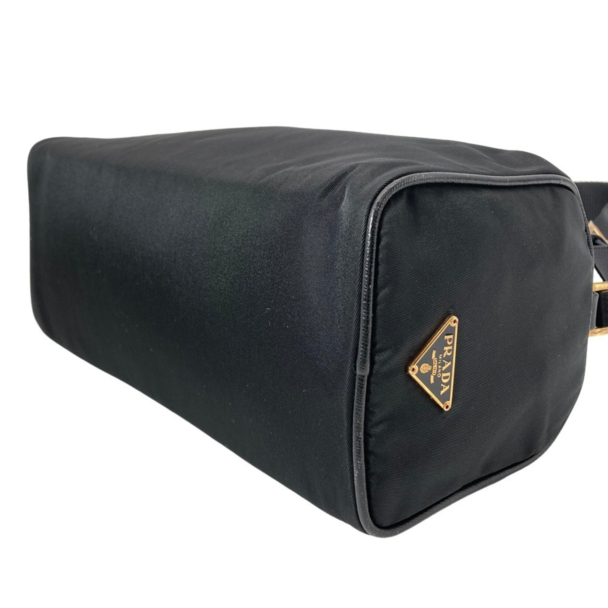 Prada Black Nylon Shoulder Bag (Pre-Owned)