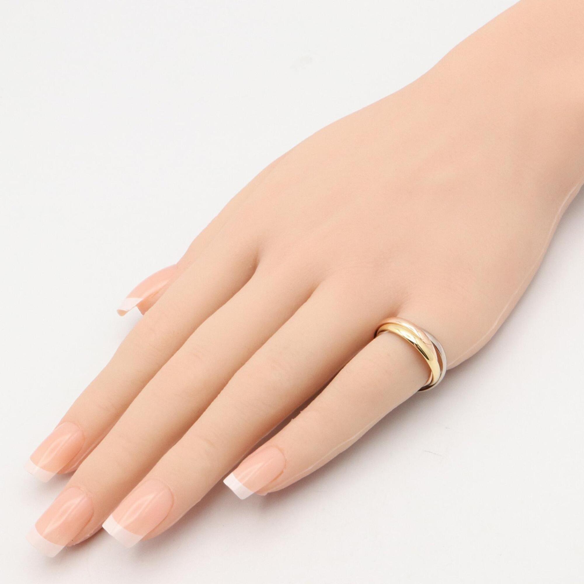 Cartier Gold Silver Yellow Gold (18K) Pink Gold (18K) White Gold (18K) Band Ring (Pre-Owned)