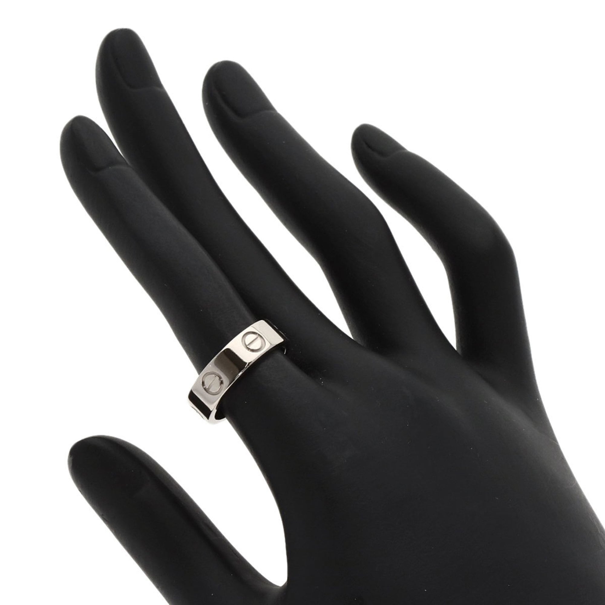 Cartier Love White Gold (18K) Band Ring (Pre-Owned)