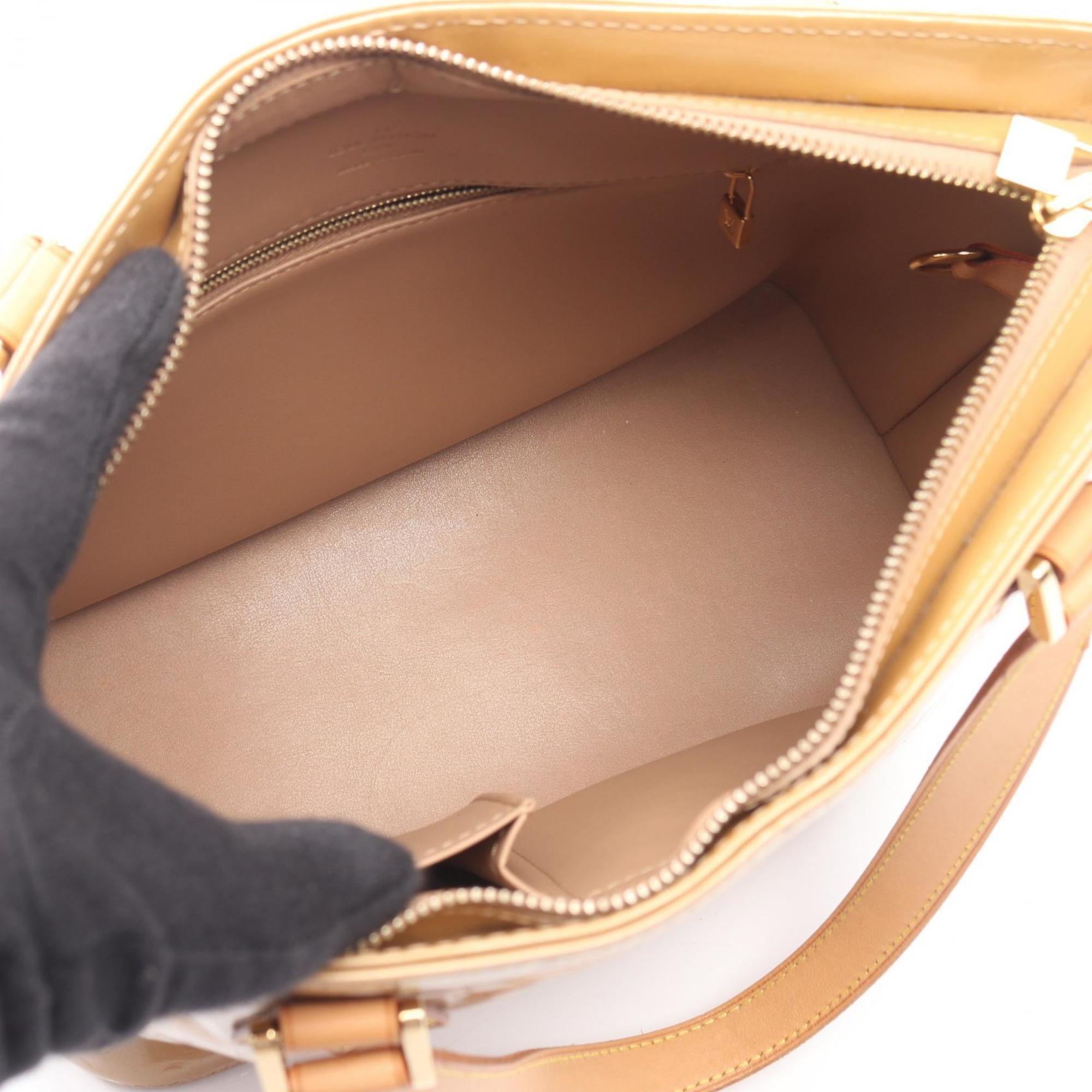 Louis Vuitton Beige Leather Handbag (Pre-Owned)