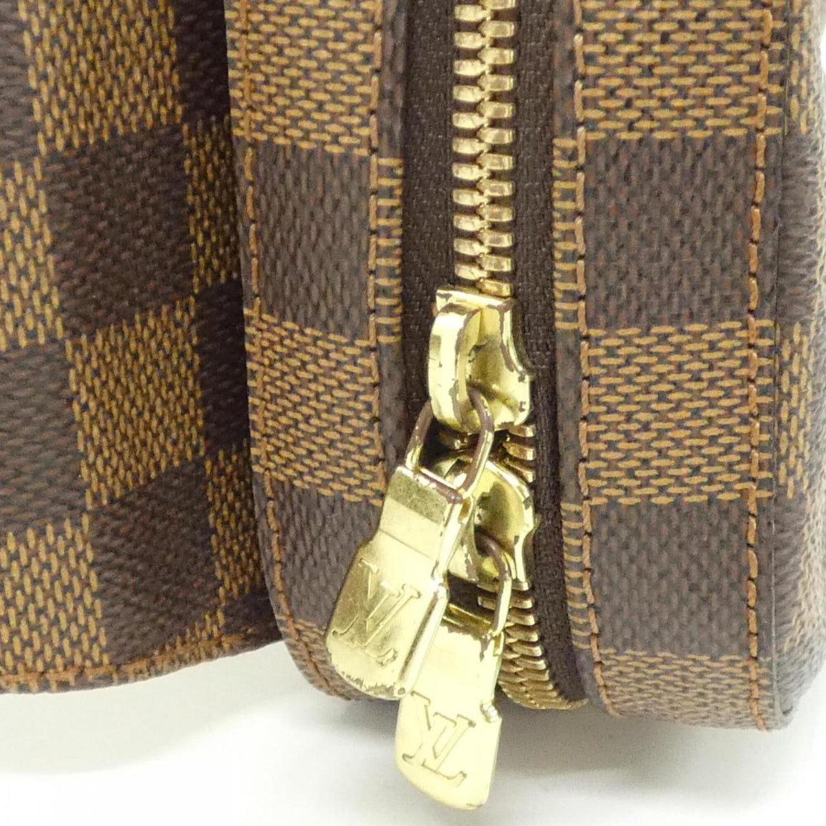 Louis Vuitton Damier Ebene Coated Canvas Shoulder Bag (Pre-Owned)