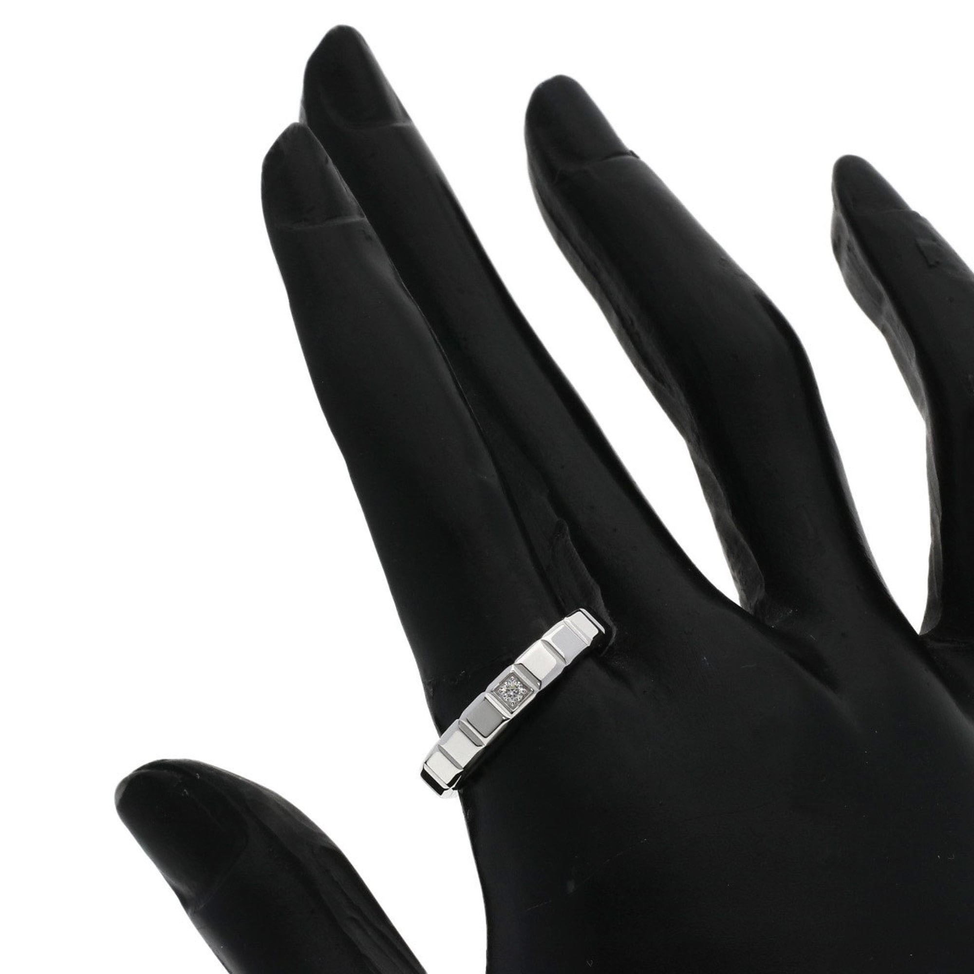 Chopard Ice Cube White Gold (18K) Band Ring (Pre-Owned)