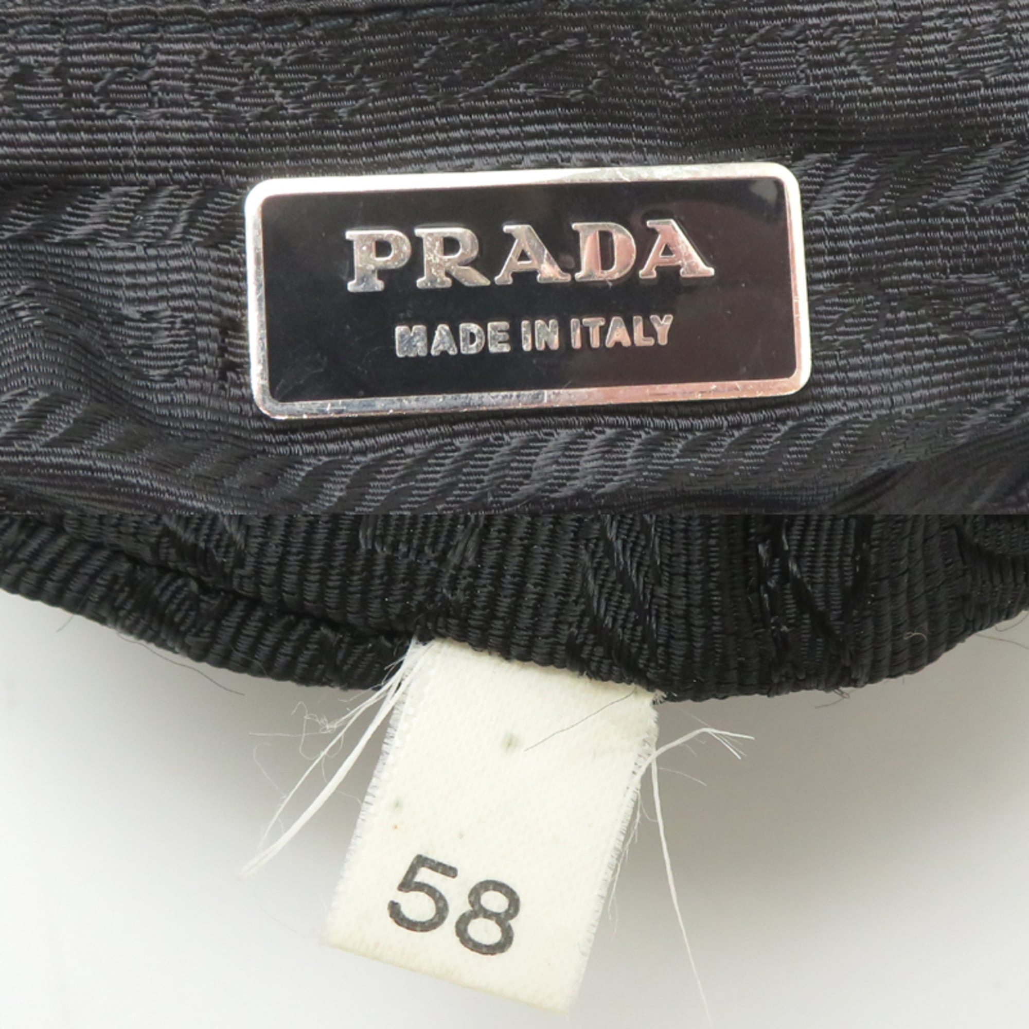 Prada Black Nylon Leather Shoulder Bag (Pre-Owned)