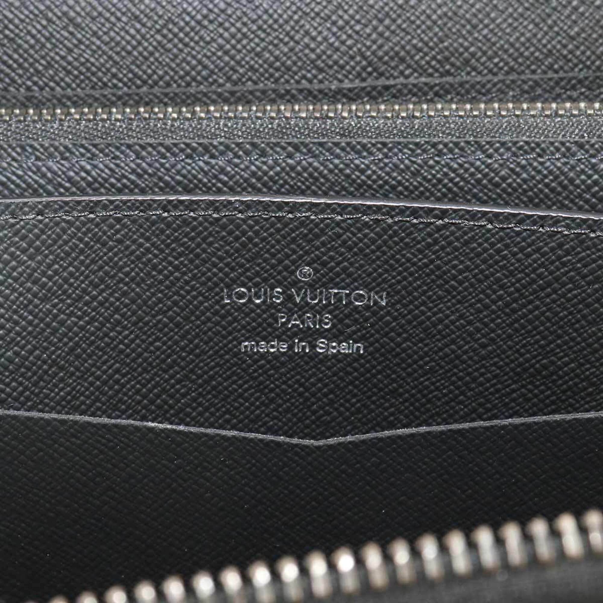 Louis Vuitton Monogram Eclipse Monogram Eclipse Canvas Long Wallet (Bi-Fold) (Pre-Owned)