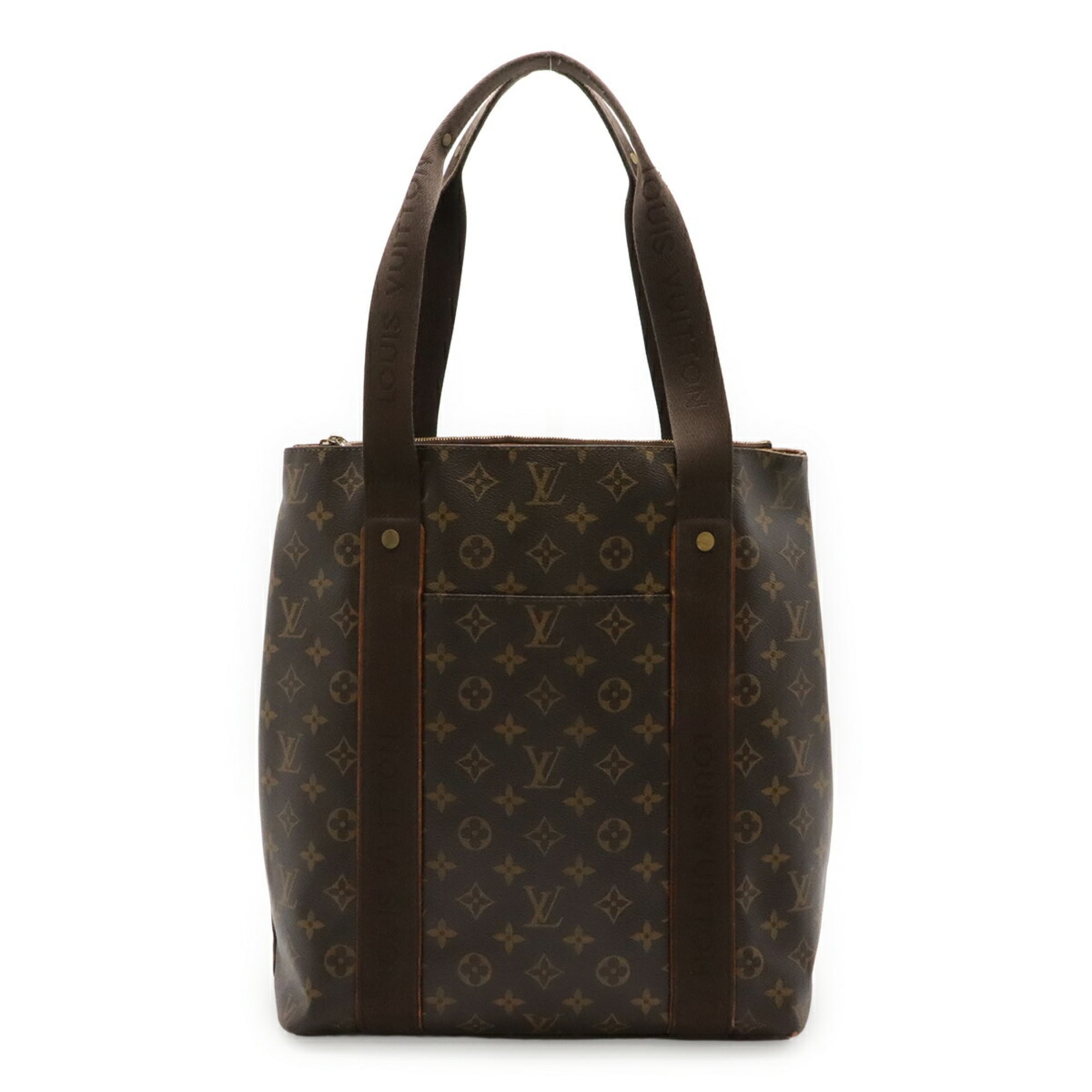 Louis Vuitton Brown Monogram Canvas Shoulder Bag Tote Bag (Pre-Owned)