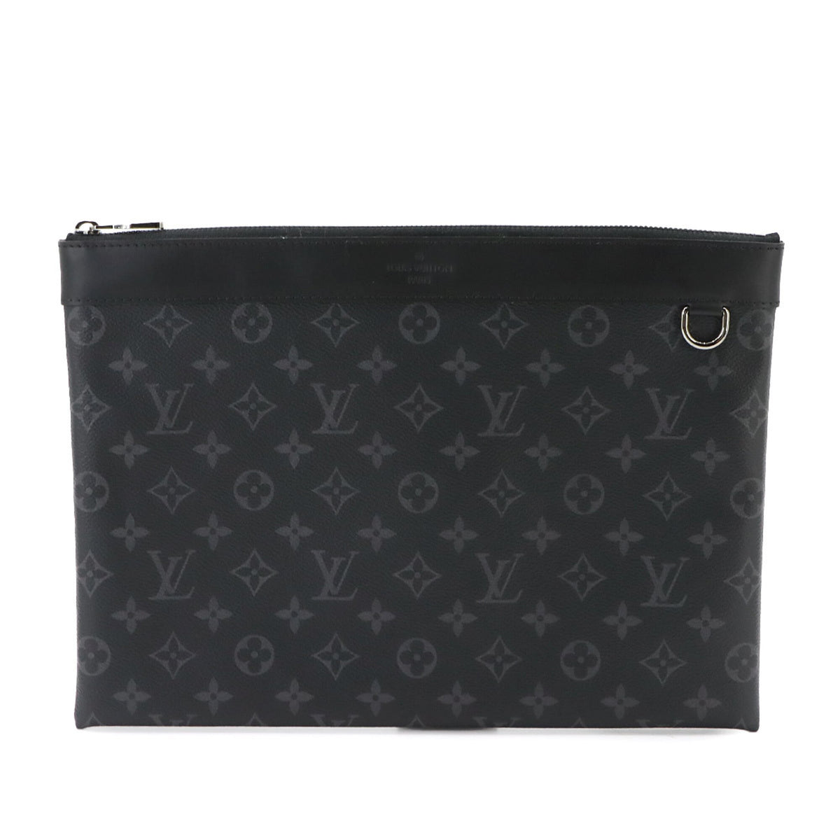 Louis Vuitton Black Monogram Eclipse Monogram Eclipse Clutch Bag Pochette (Pre-Owned)