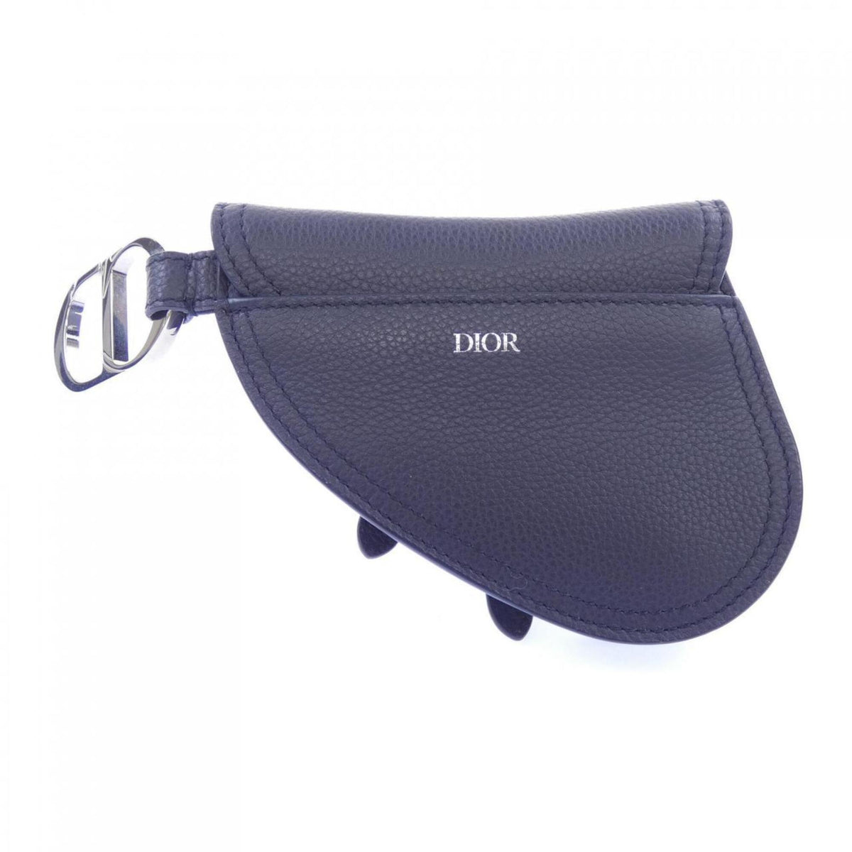 Christian Dior Navy Coin Purse/Coin Case (Pre-Owned)