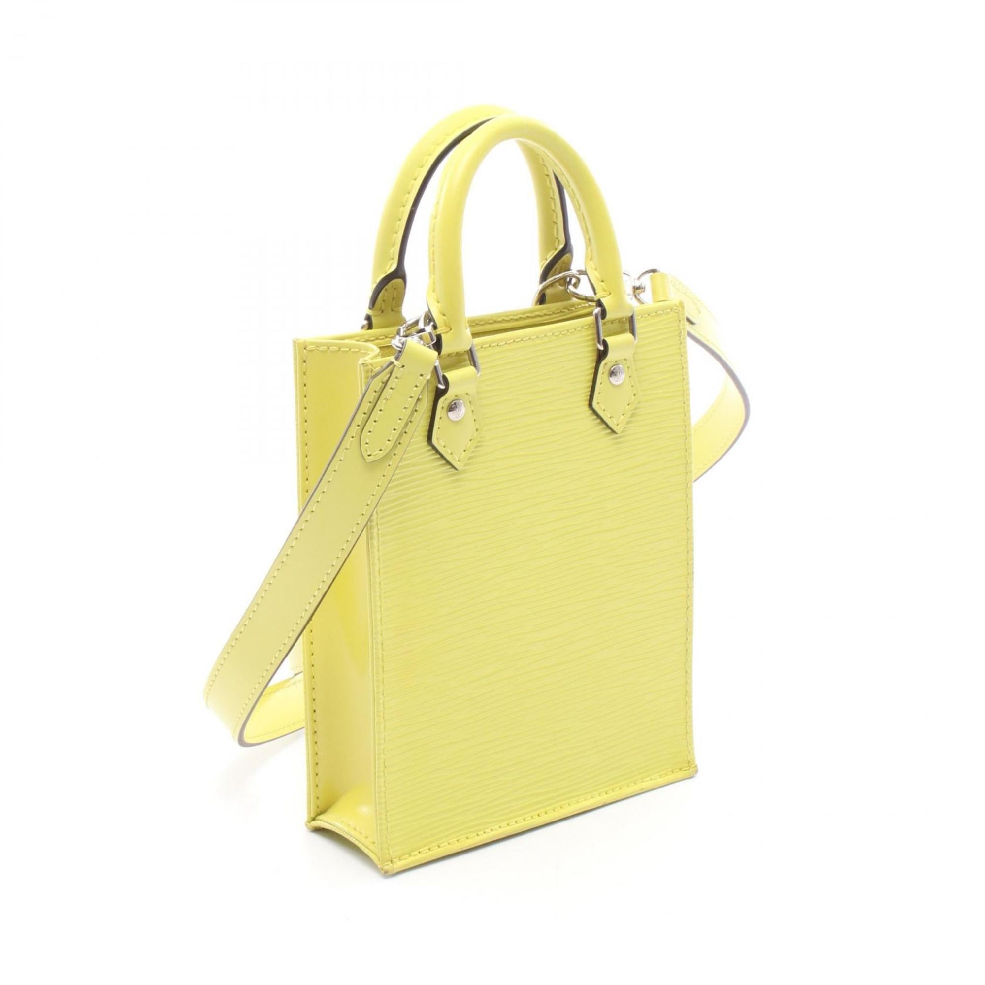 Louis Vuitton Green Epi Leather Handbag (Pre-Owned)