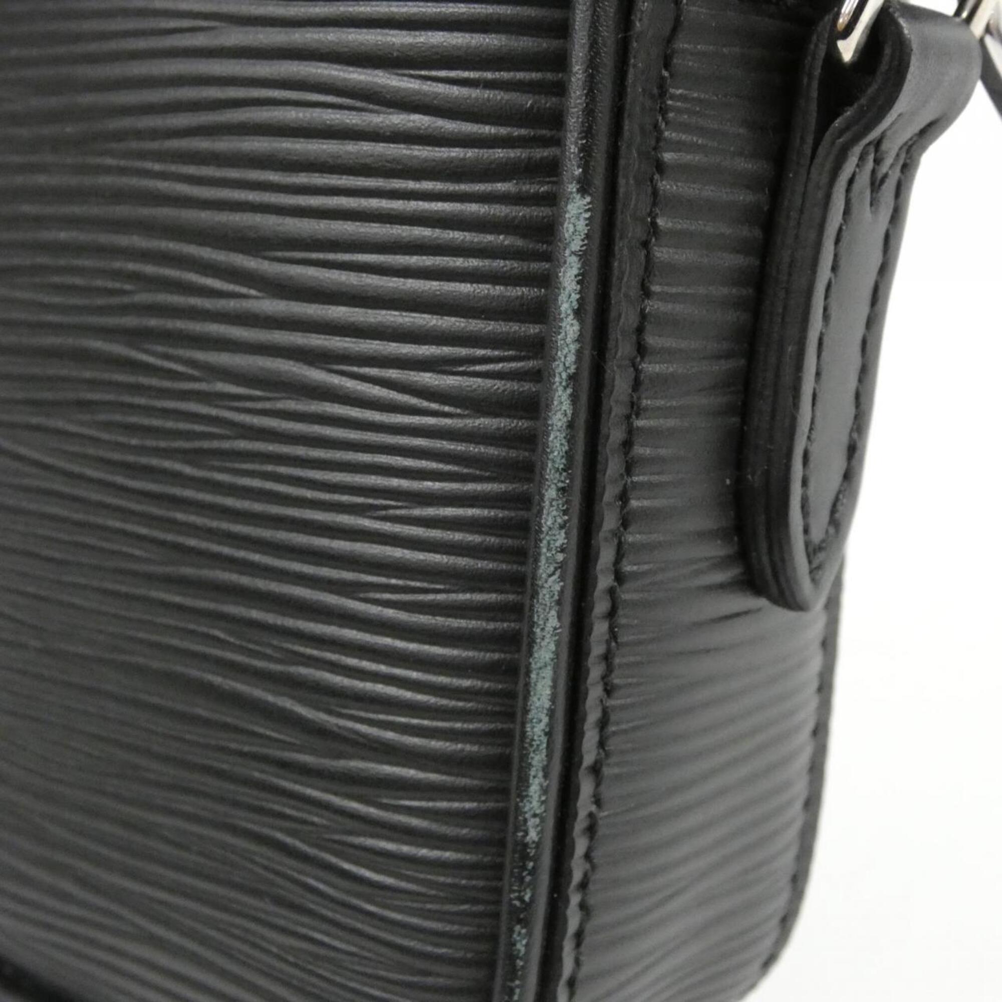 Louis Vuitton Black Jaune Leather Shoulder Bag (Pre-Owned)