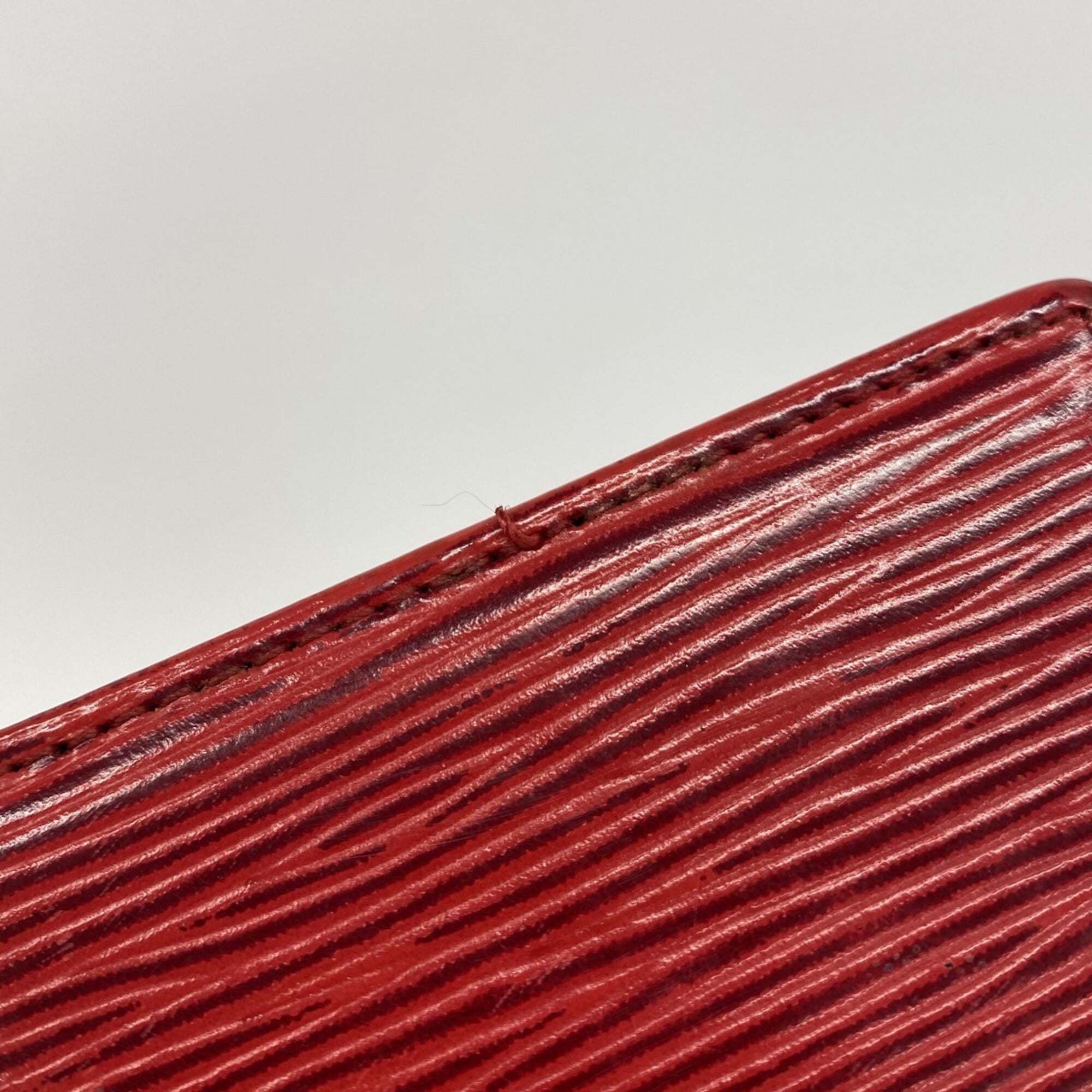 Louis Vuitton Castilian Red Coin Purse/Coin Case (Pre-Owned)