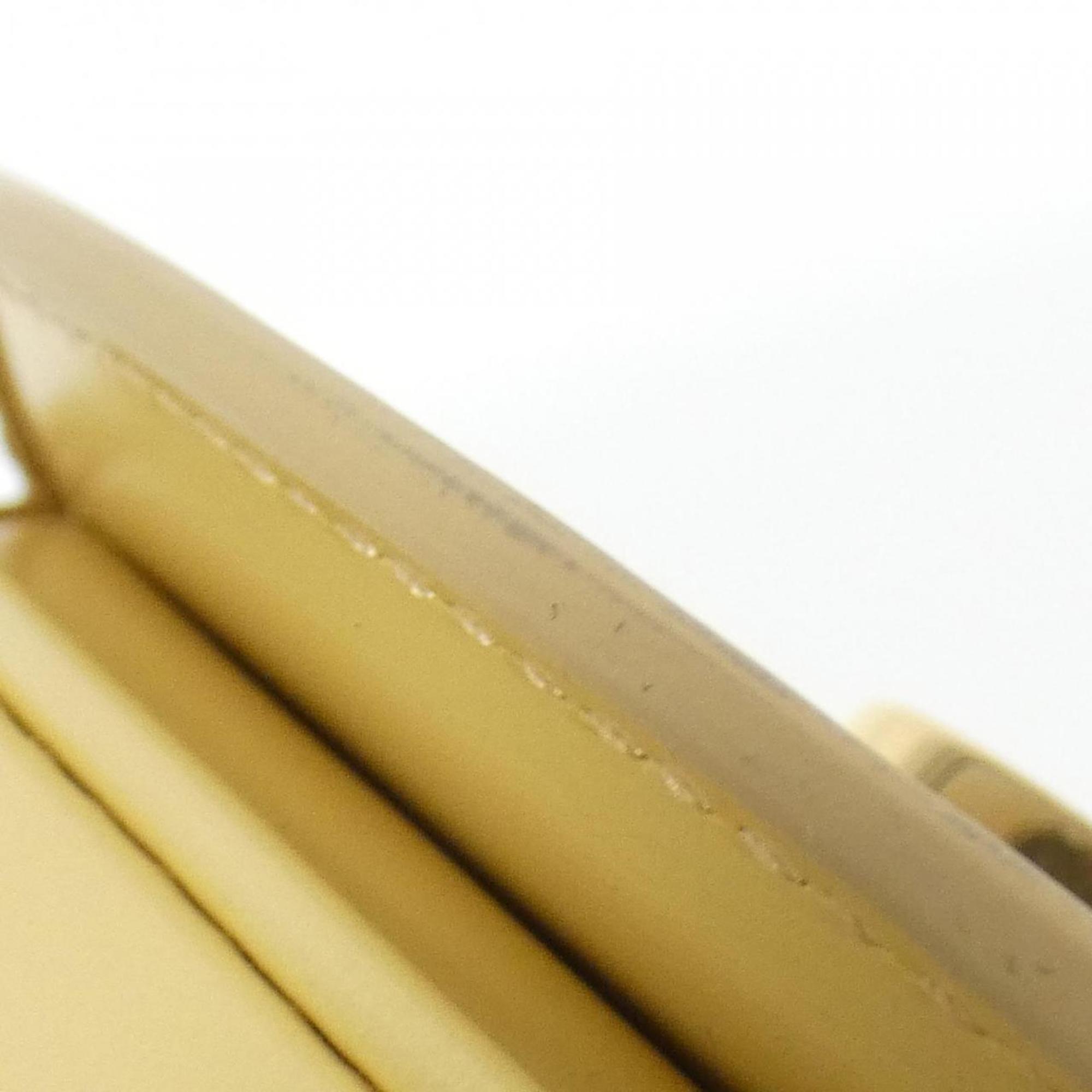 Celine Gold Leather Shoulder Bag (Pre-Owned)
