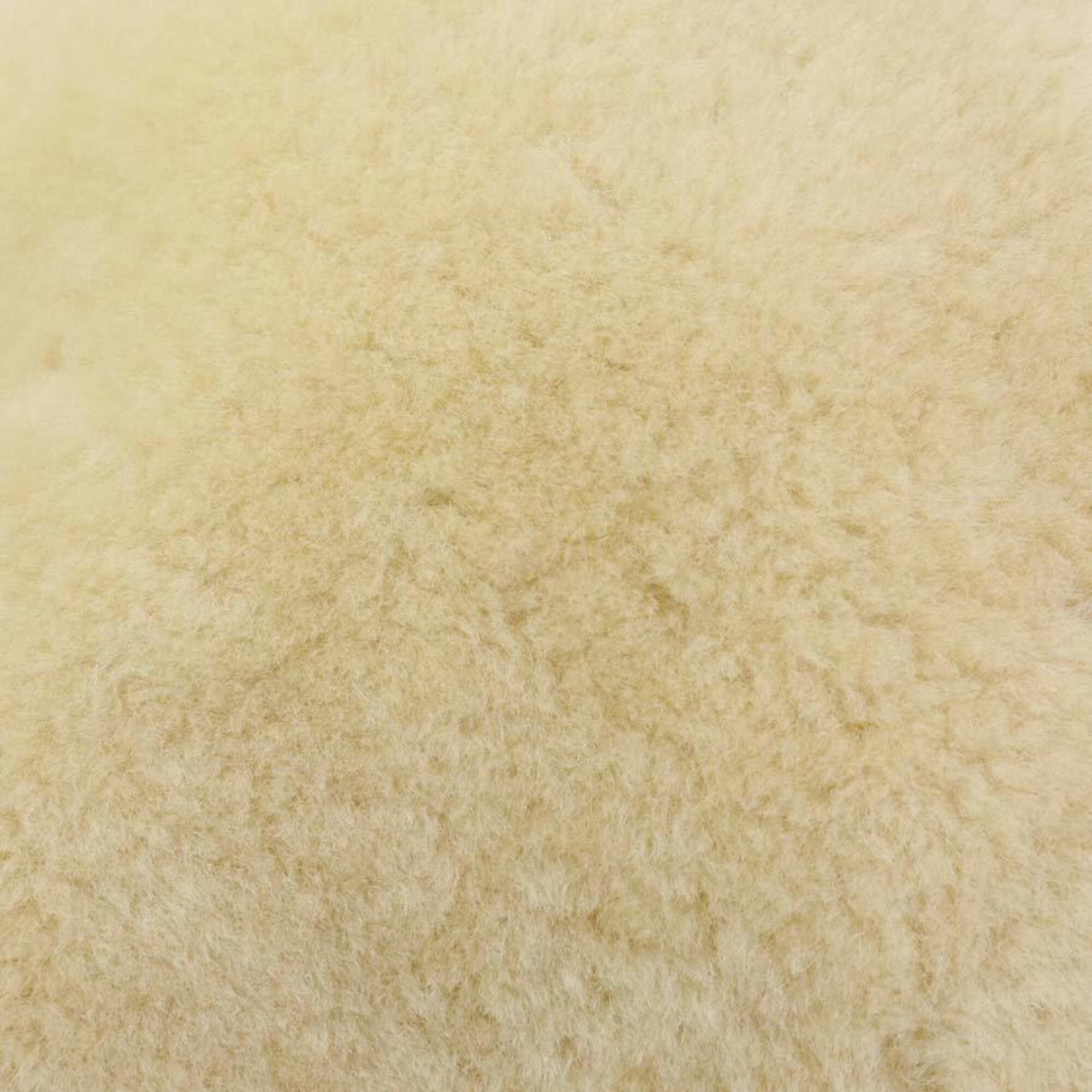 Bottega Veneta Cream Fur Suede Shoulder Bag (Pre-Owned)