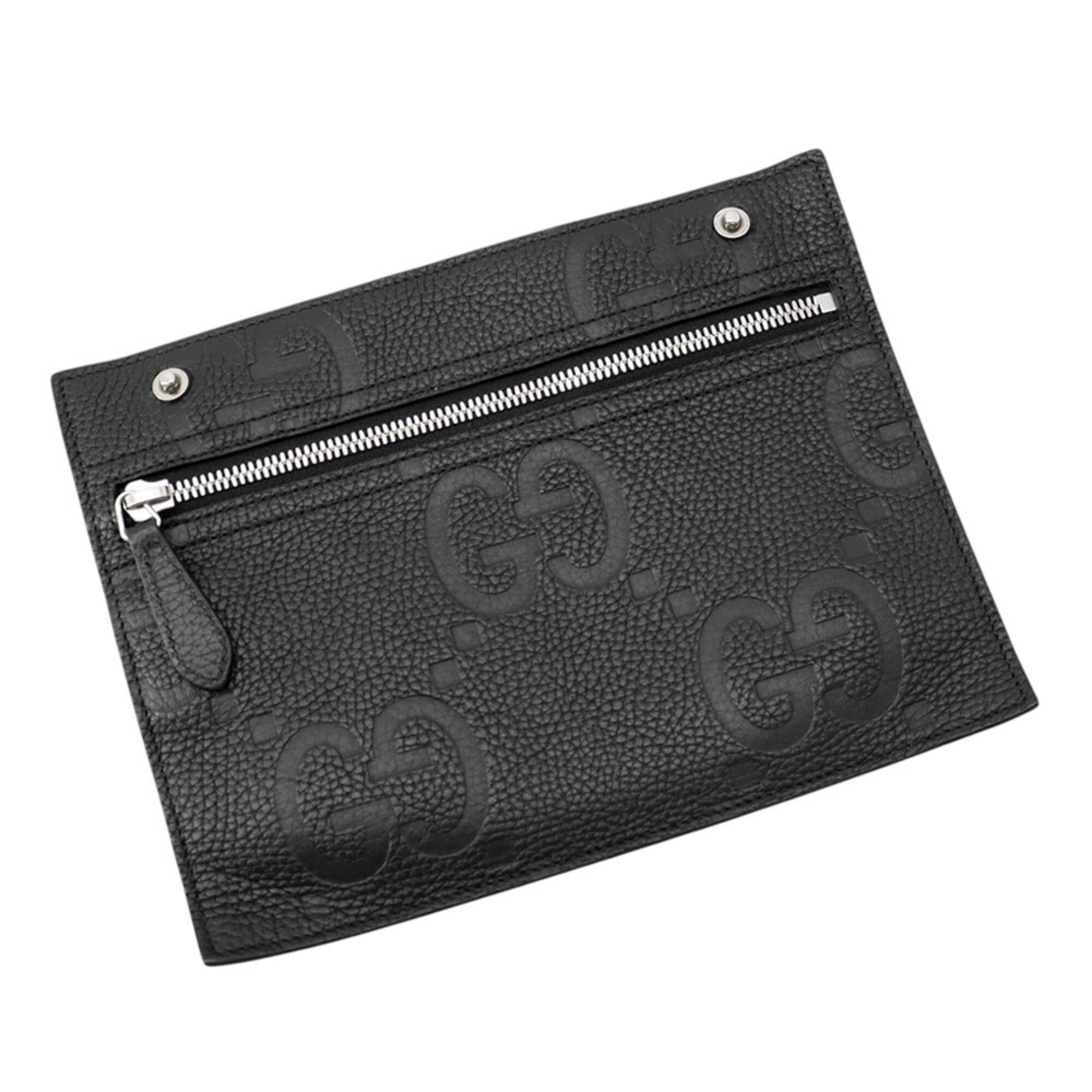 Gucci Black Leather Tote Bag (Pre-Owned)