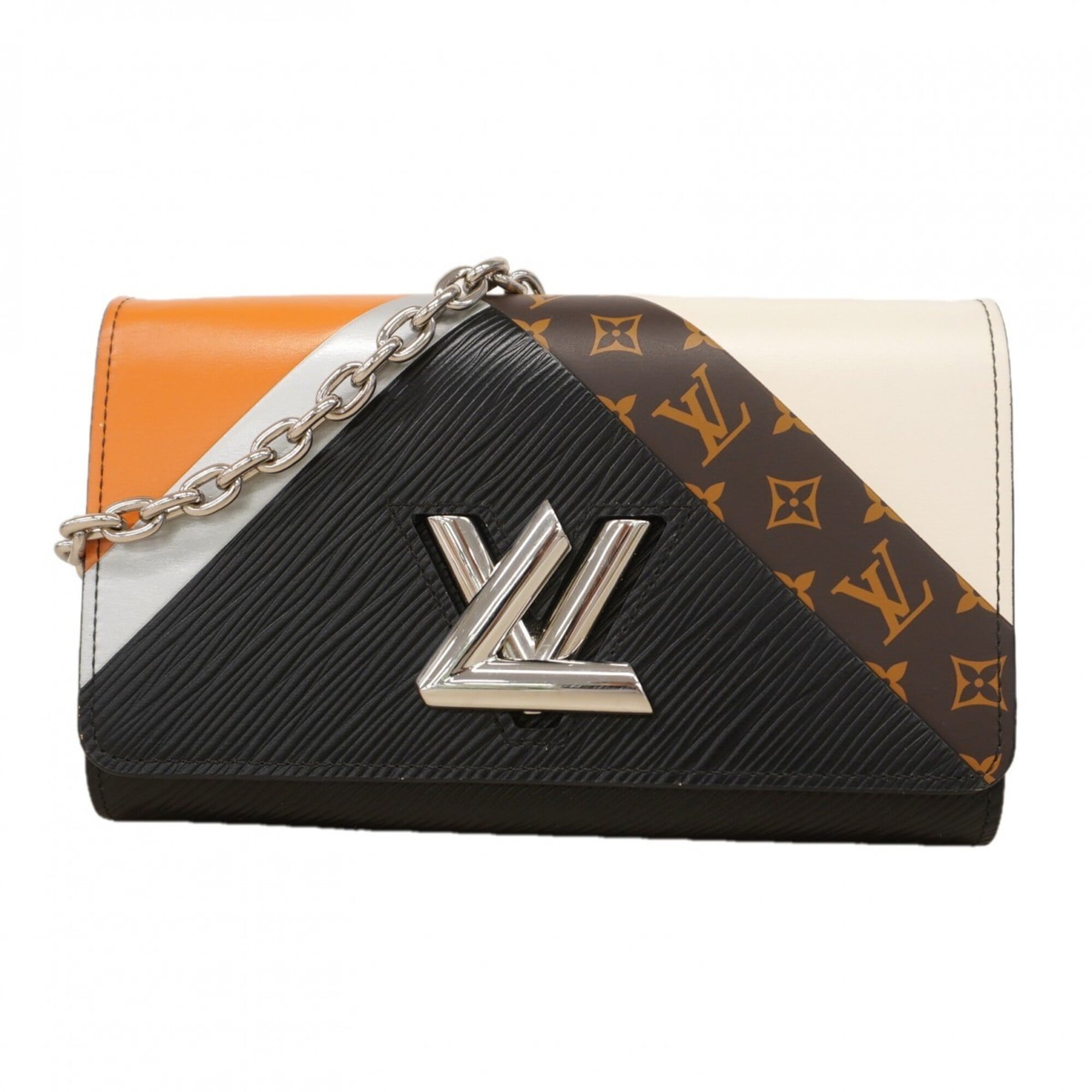 Louis Vuitton Noir Chain/Shoulder Wallet (Pre-Owned)