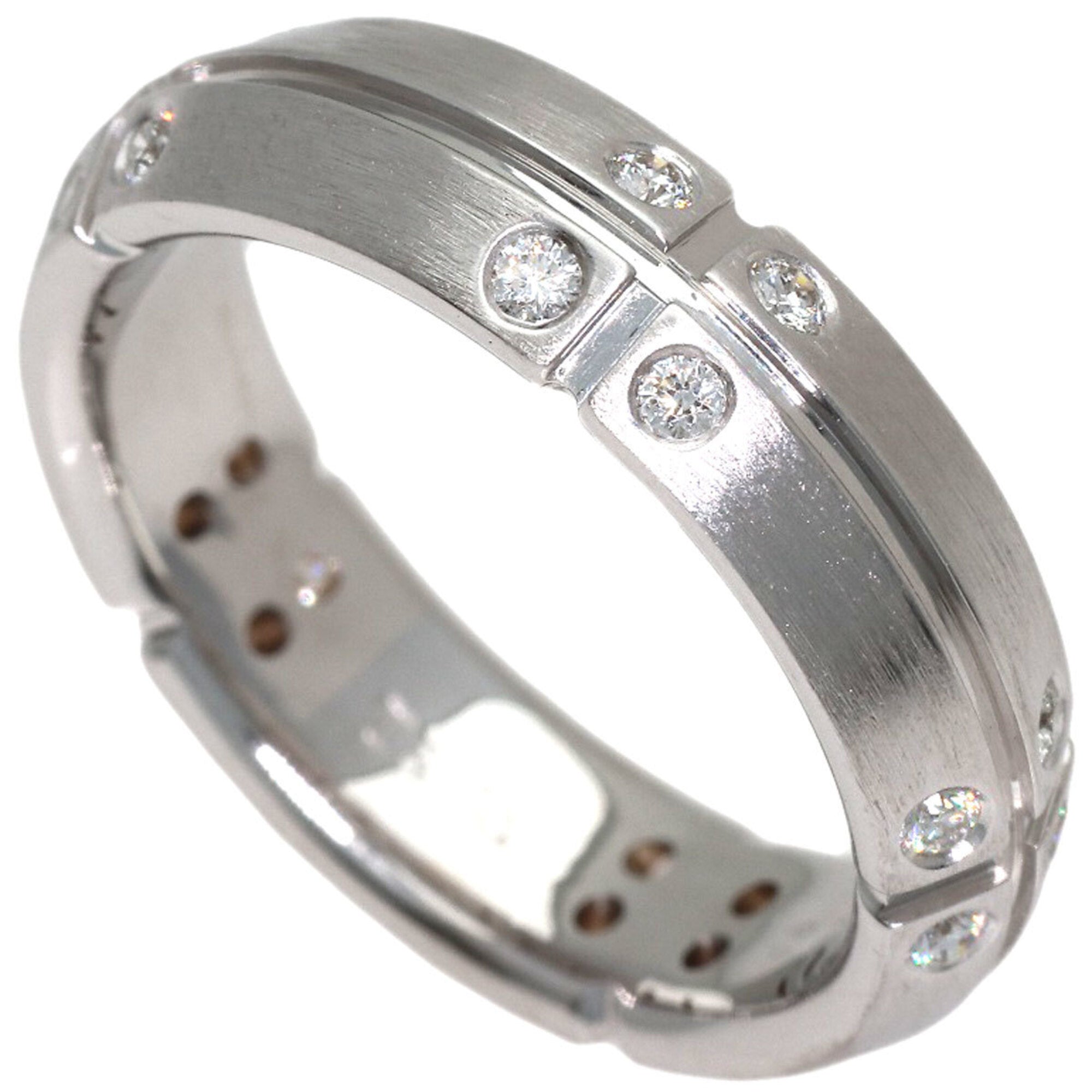 Tiffany White Gold (18K) Band Ring (Pre-Owned)