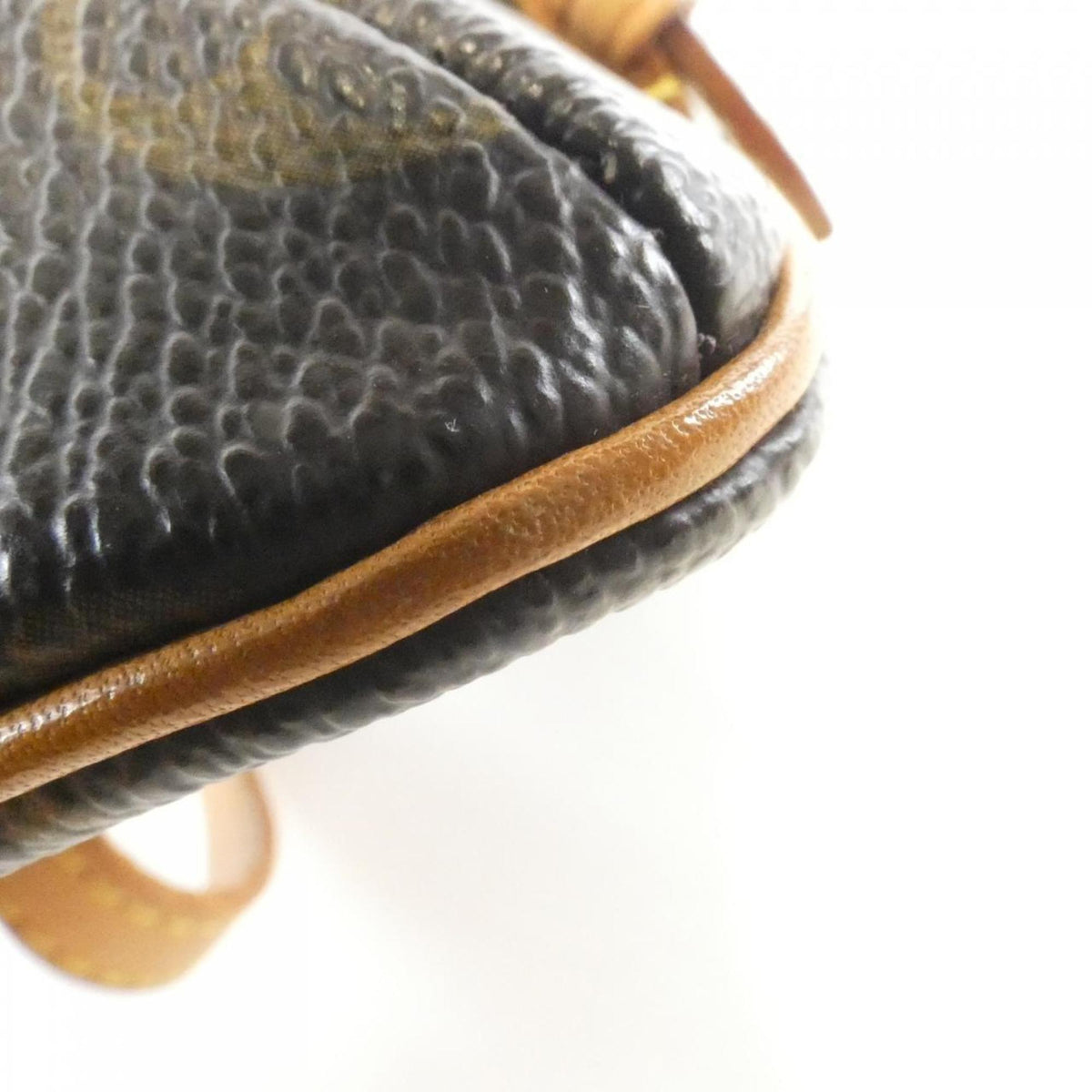 Louis Vuitton Brown Coated Canvas Fanny Pack Pochette (Pre-Owned)