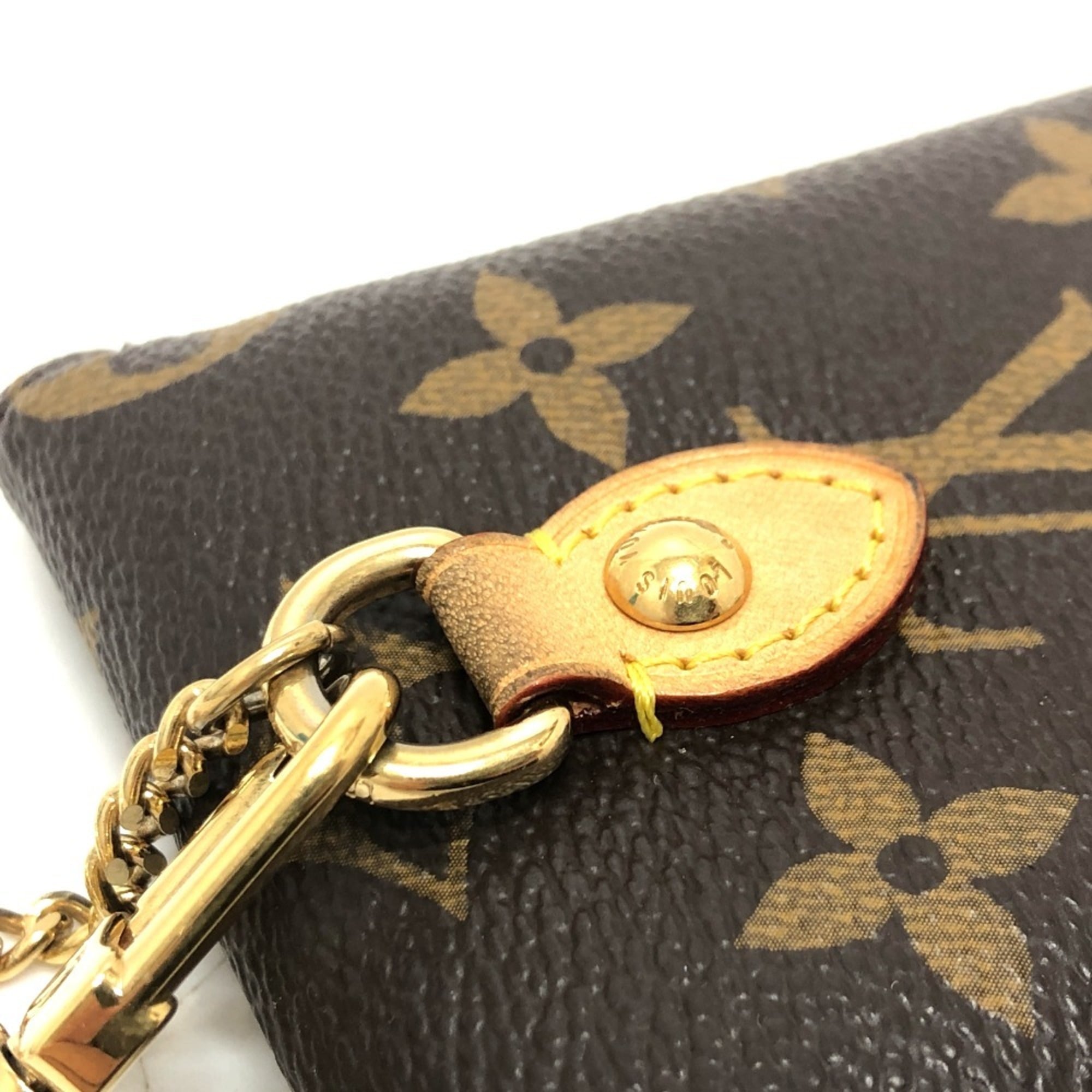 Louis Vuitton Monogram Brown Monogram Pouch (Pre-Owned)