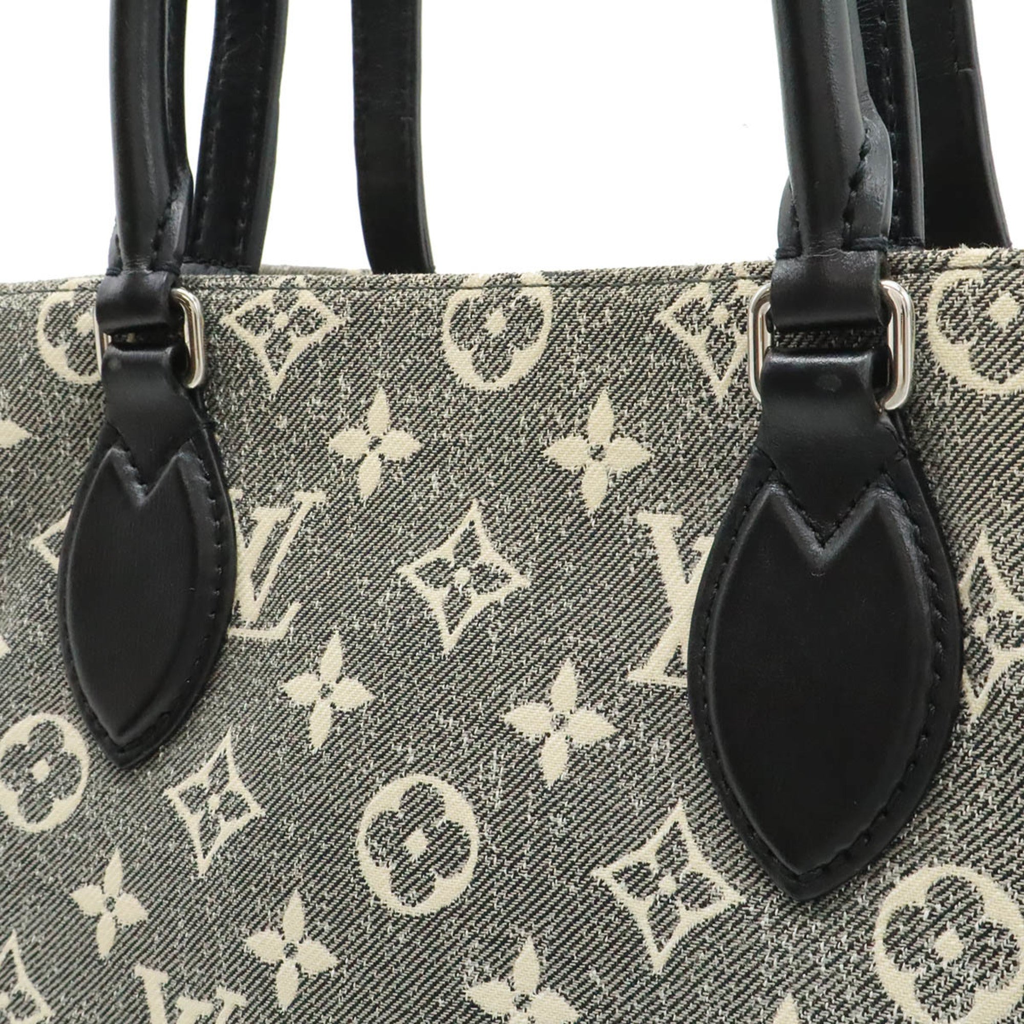 Louis Vuitton Black Monogram Noir Monogram Handbag Tote Bag (Pre-Owned)