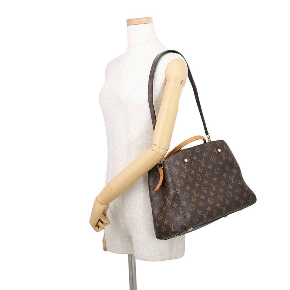 Louis Vuitton Monogram Brown Monogram Handbag Shoulder Bag (Pre-Owned)