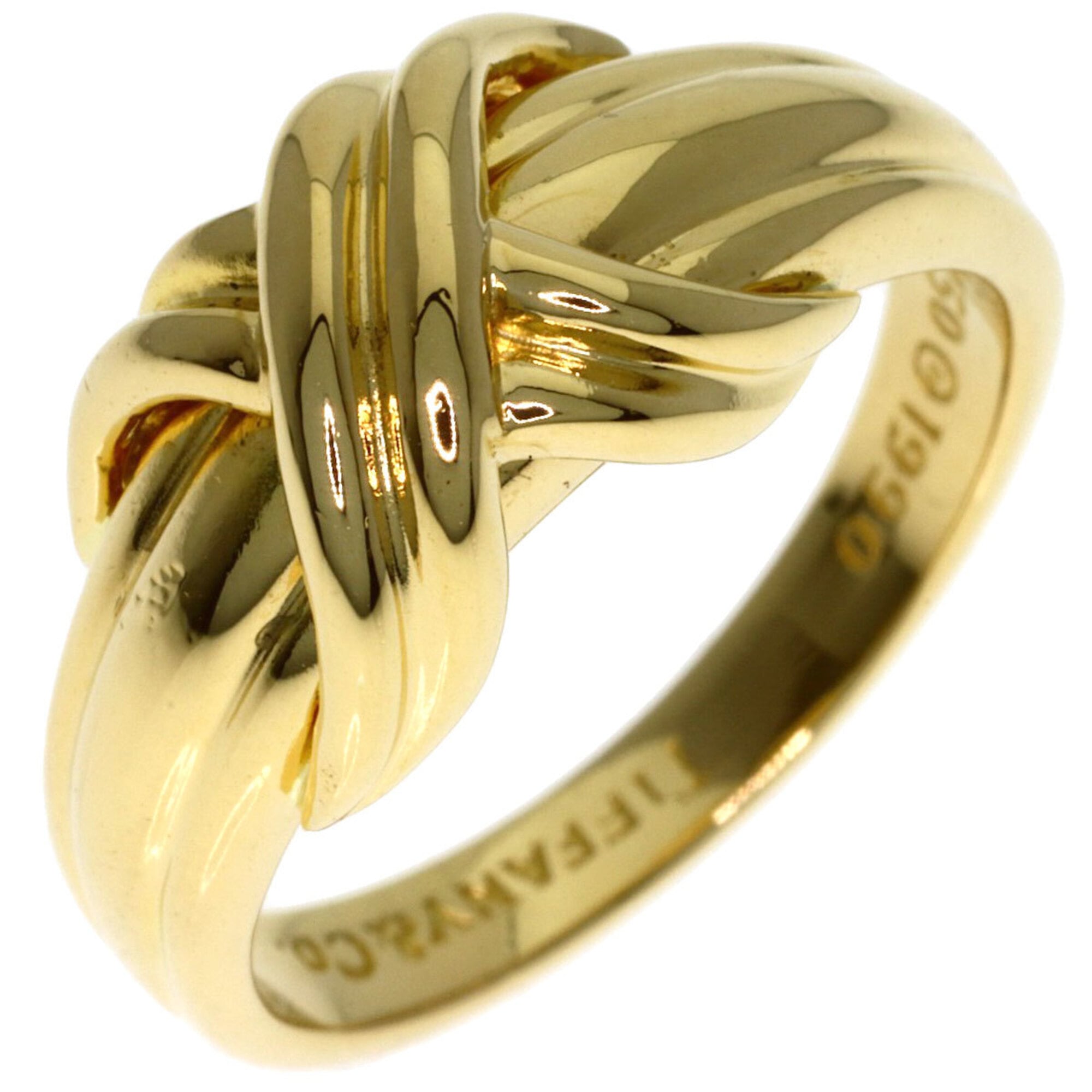 Tiffany Yellow Gold (18K) Band Ring (Pre-Owned)