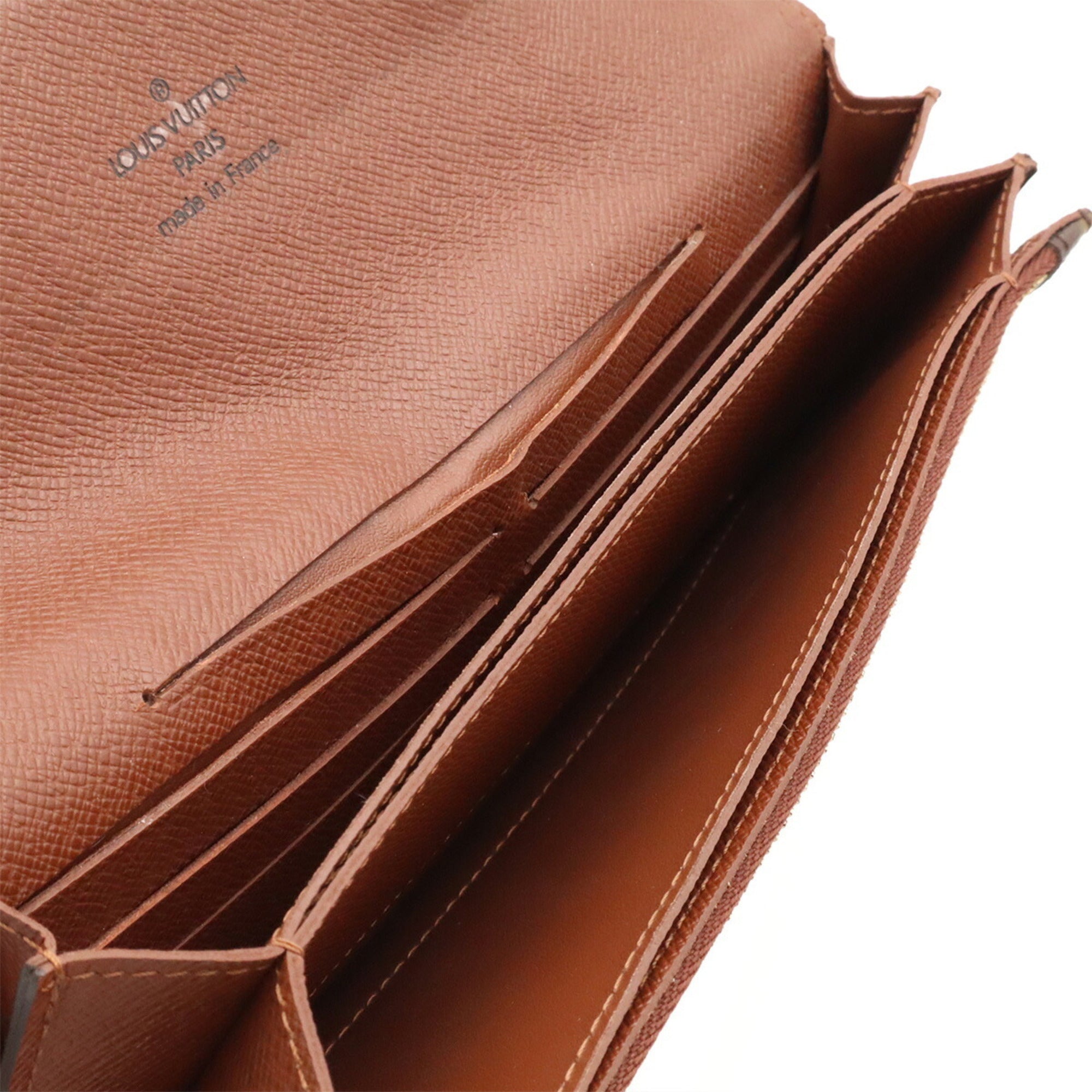 Louis Vuitton Monogram Brown Monogram Monogram Long Wallet (Bi-Fold) (Pre-Owned)