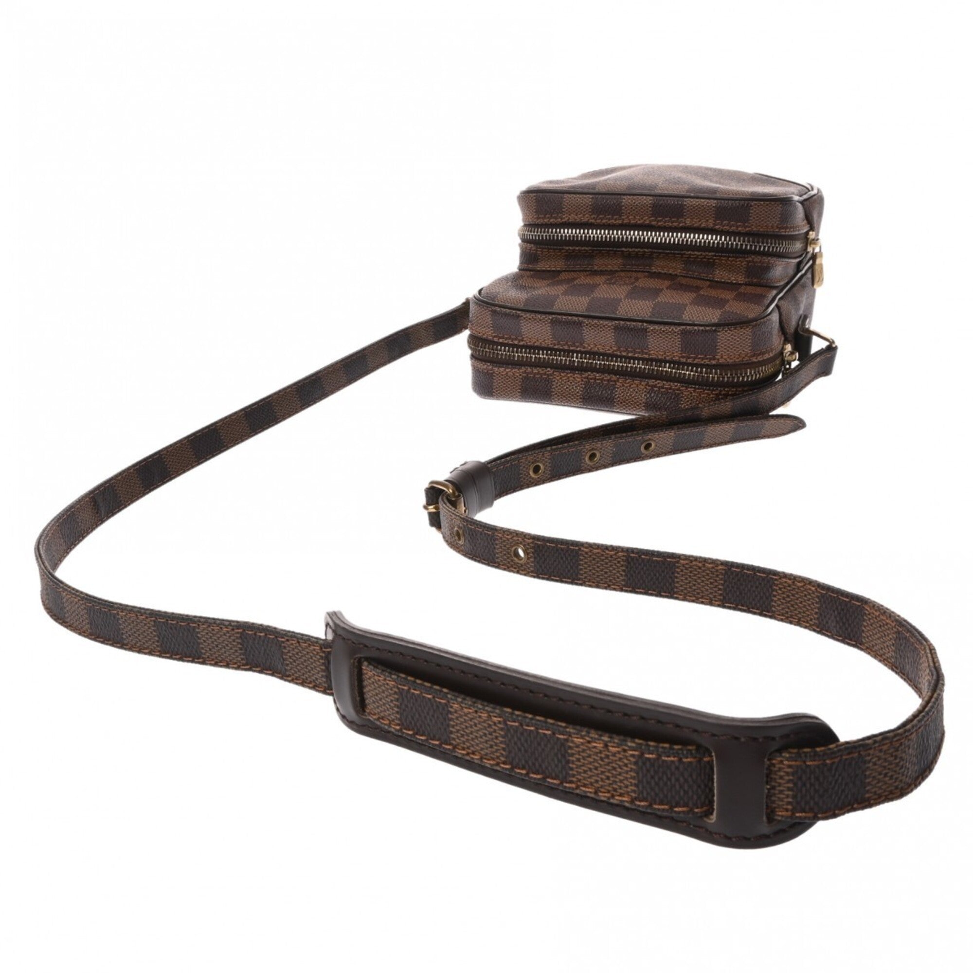 Louis Vuitton Brown Damier Canvas Shoulder Bag (Pre-Owned)