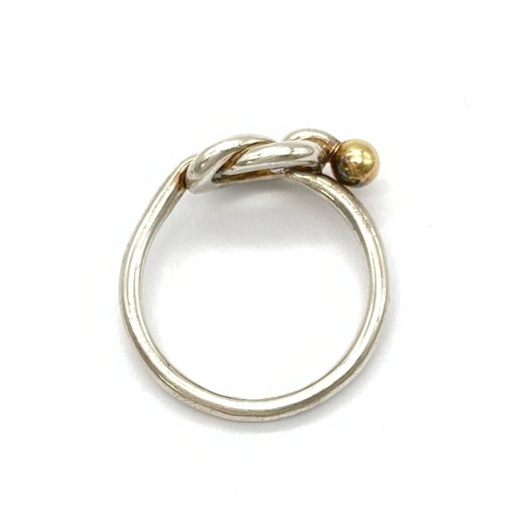 Tiffany Yellow Gold Yellow Gold (18K) Silver 925 Band Ring (Pre-Owned)