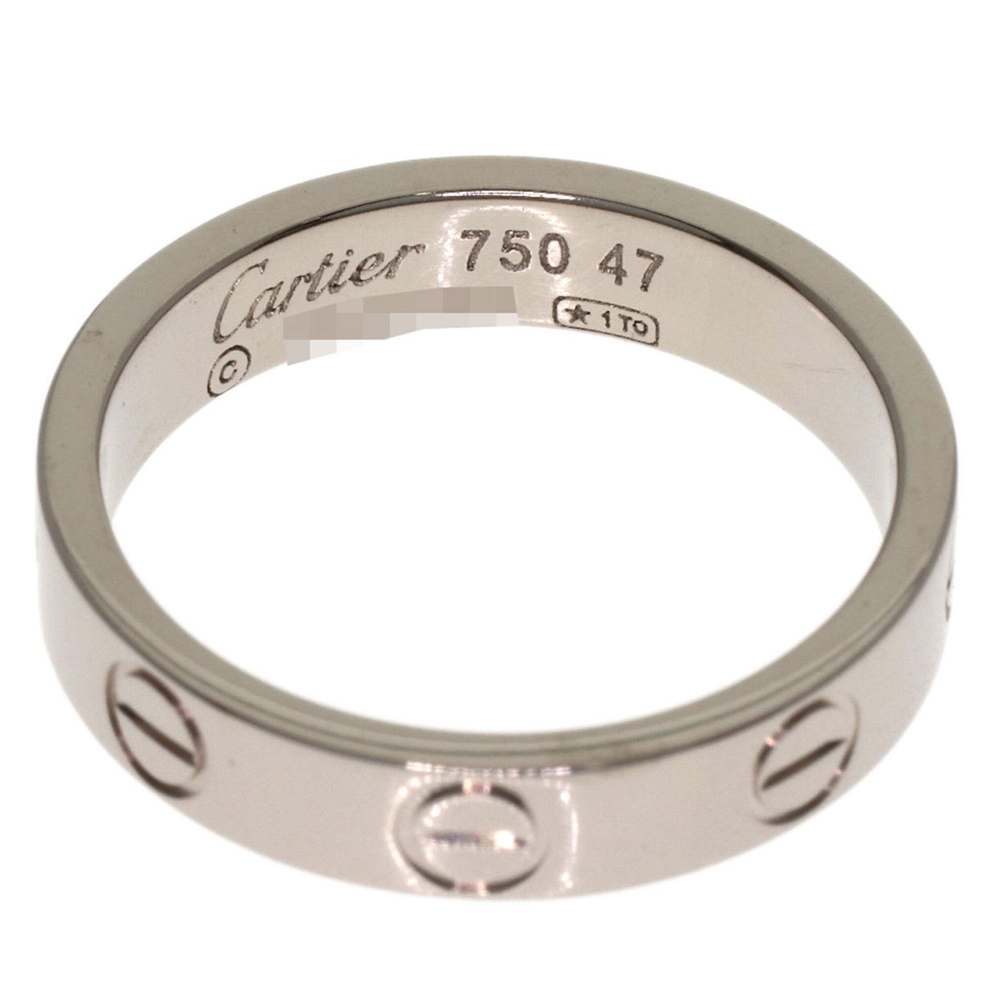 Cartier White Gold (18K) Band Ring (Pre-Owned)