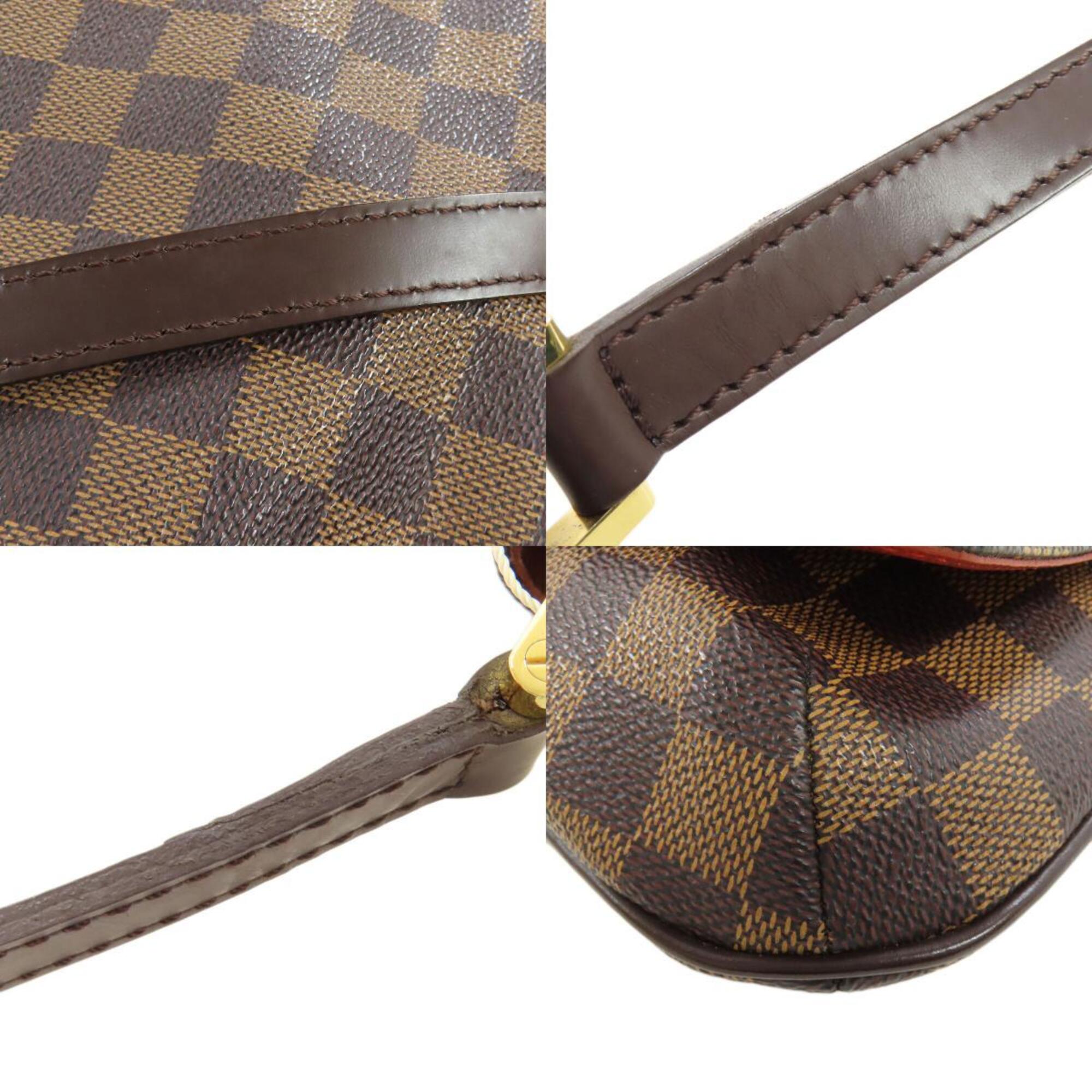 Louis Vuitton Brown Damier Canvas Ebene Damier Canvas Shoulder Bag (Pre-Owned)