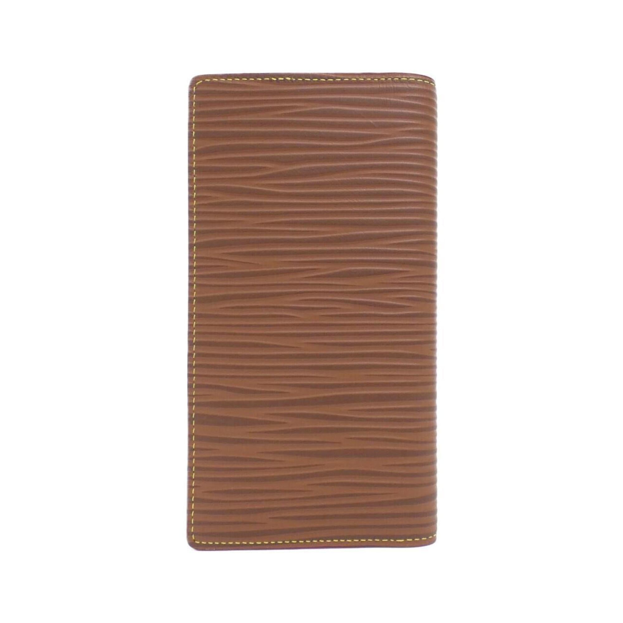 Louis Vuitton Brown Cognac Long Wallet (Bi-Fold) (Pre-Owned)