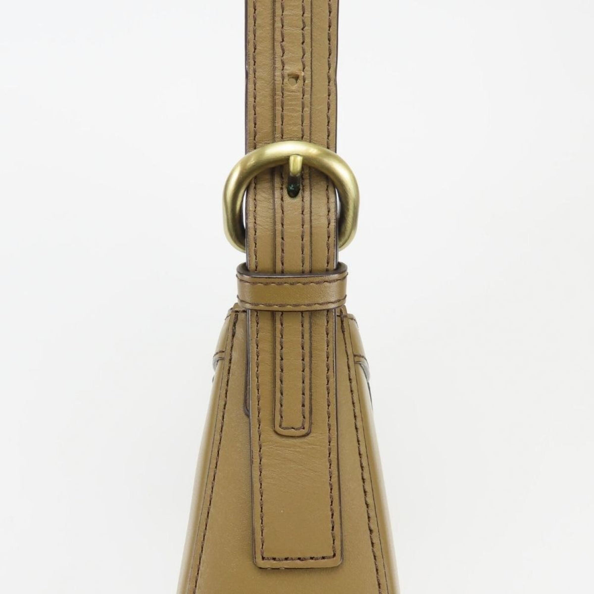 Burberry Brown Leather Shoulder Bag (Pre-Owned)