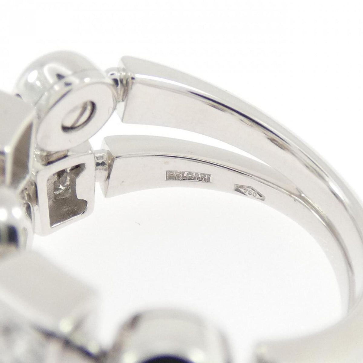 Bvlgari White Gold (18K) Band Ring (Pre-Owned)