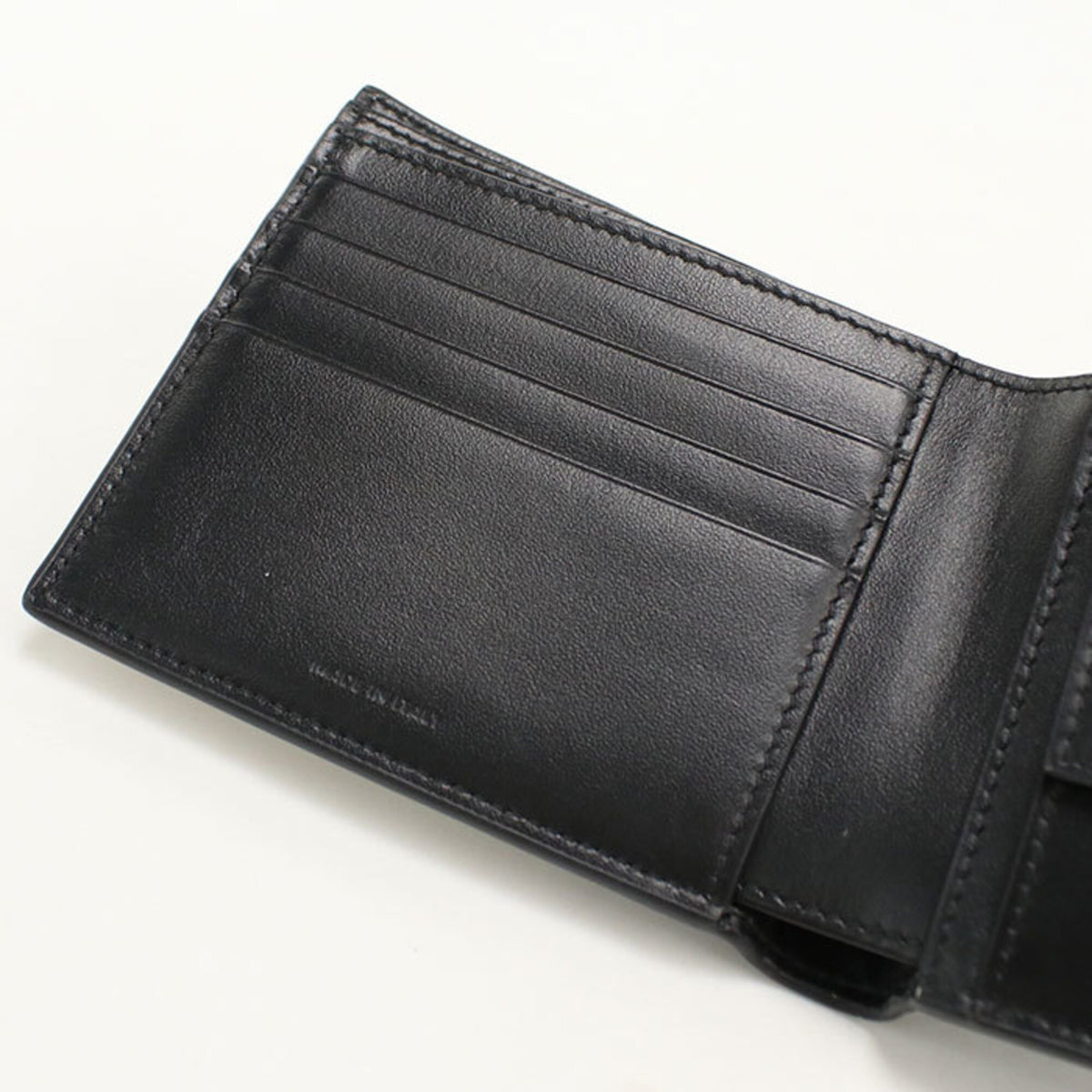Celine Black Leather Wallet (Bi-Fold) (Pre-Owned)
